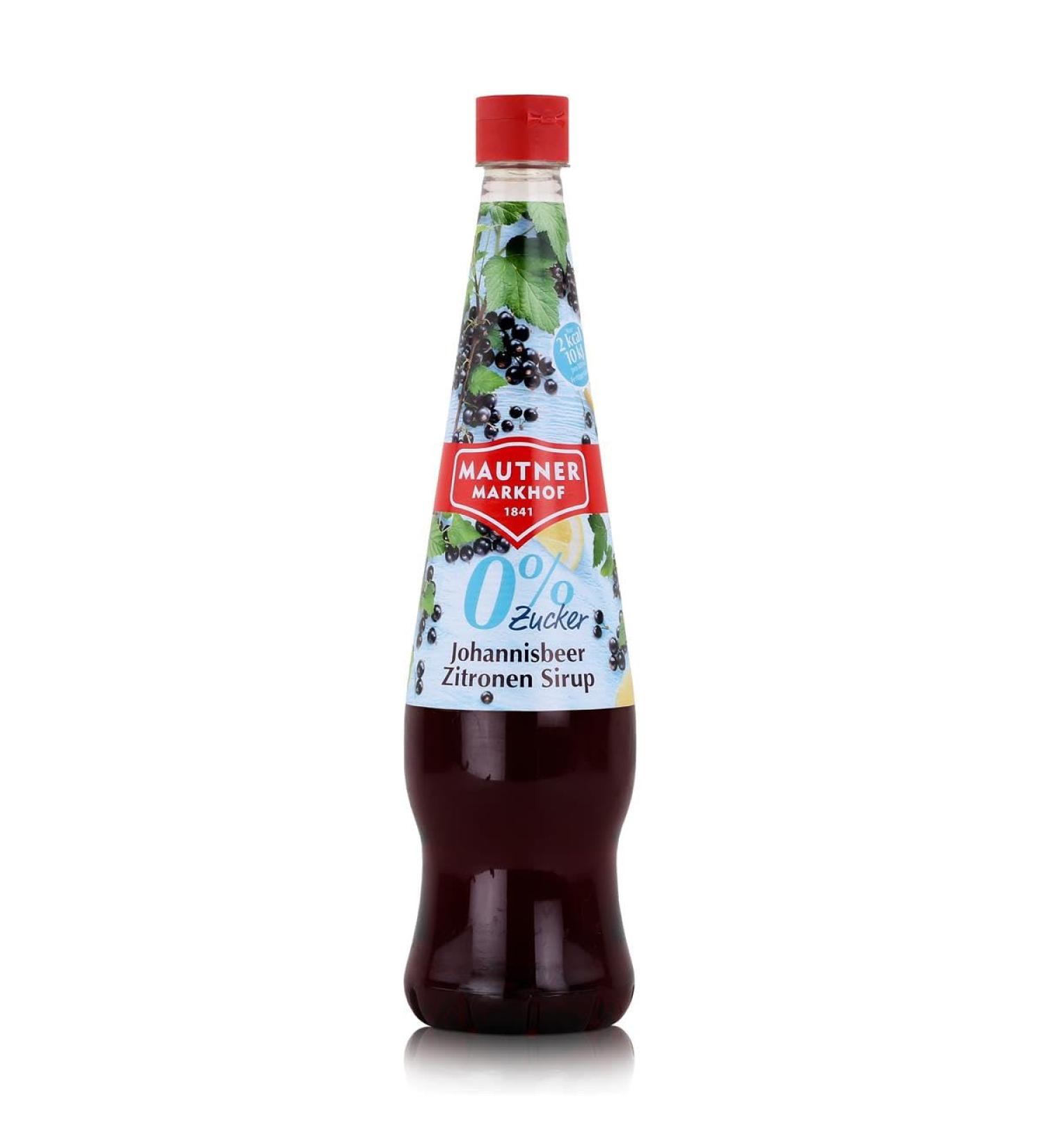 Mautner Markhof Lemon currant syrup 0% sugar added PET - Misc 0.7L - Buy Online on SooperMarket.com