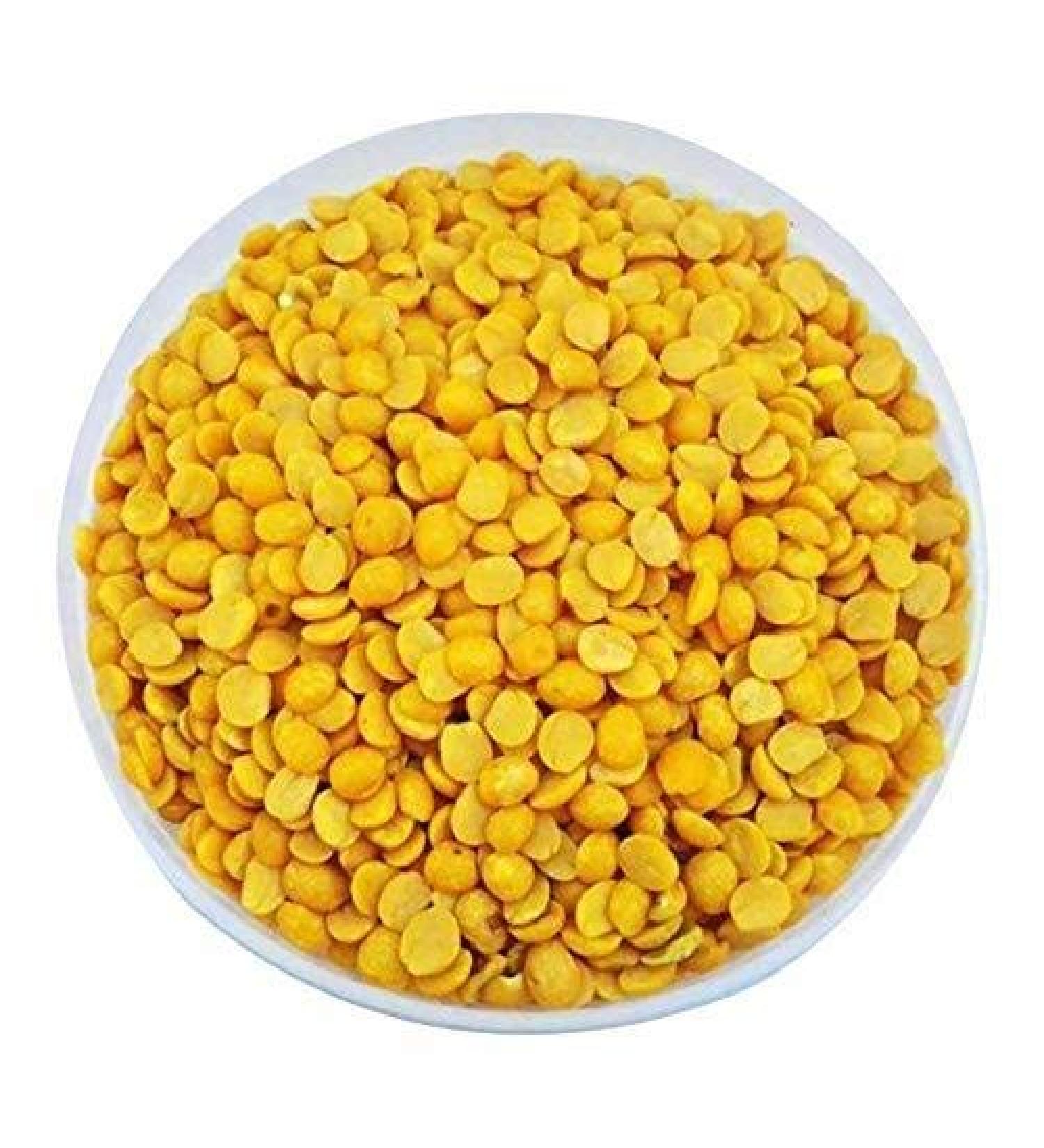 A Kilo of Spices | Dry Split Pigeon Peas The Perfect Addition to Your Pantry for Vegan and Vegetarian | Add a Touch of Comfort and Nourishment to Your Meals with Dry Split Pigeon Peas (Toor Dal) 1Kg
