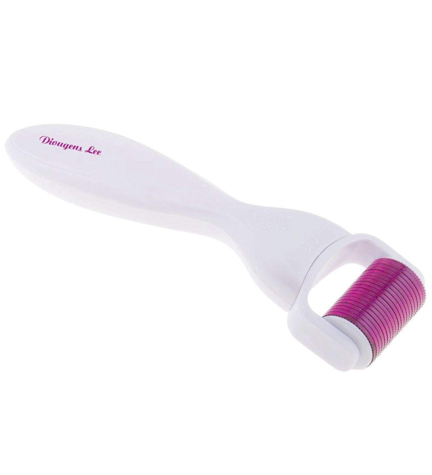 Diougens Lee 1200 Titanium Derma Roller 0.3mm for Face Body Beard Hair - Home Use with Storage Case Included - Buy Online on SooperMarket.com