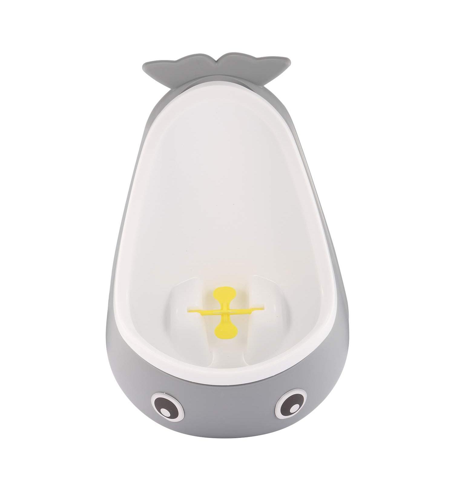 Potty Training Urinal for Boys - Cute Whale Training Urinal/Potty Urinal Pee Trainer Urine(Grey Whale) - Buy Online on SooperMarket.com