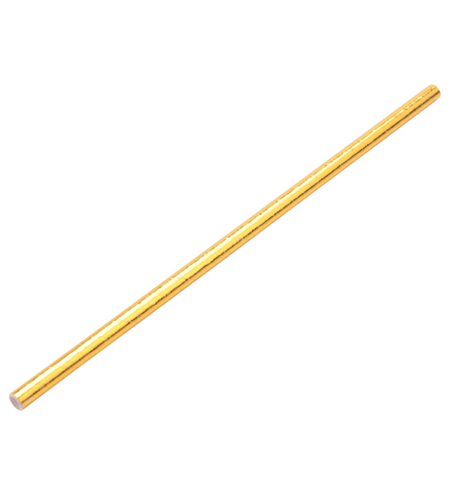 Jesnoe Gold Foil Straws Biodegradable Disposable Drinking Straws Pack of 100 Celebrations - Buy Online on SooperMarket.com