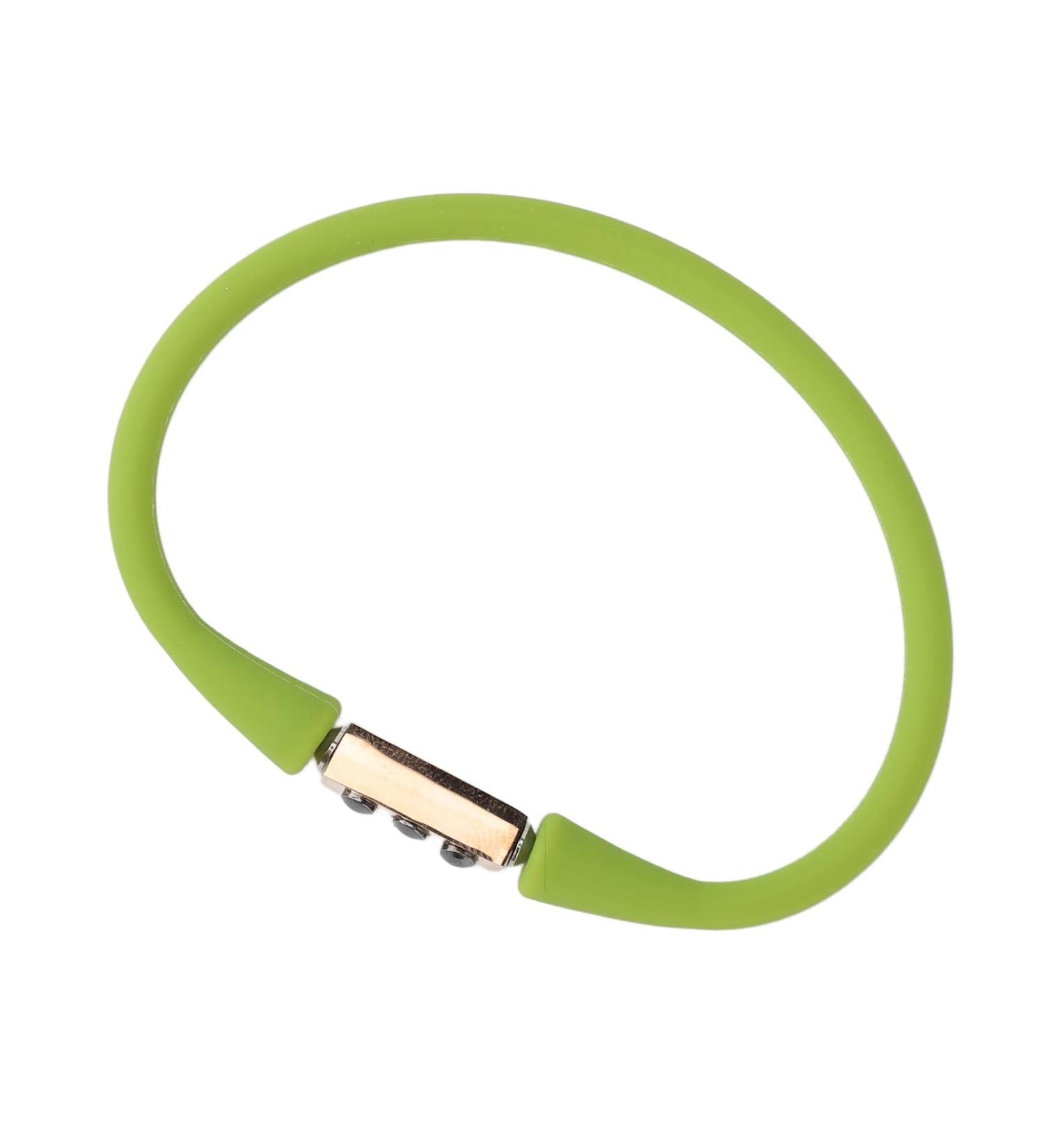 Magnetic Negative Ion Energy Bracelet for Blood Circulation & Well-Being - Green | Perfect for Basketball - International Shipping - Buy Online on SooperMarket.com