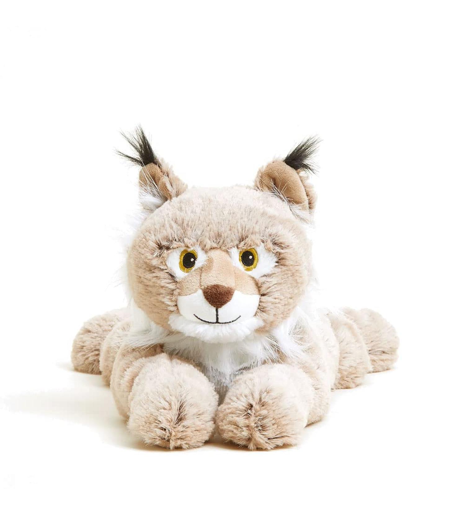 INTELEX Warmies Bobcat - Cozy and Cute Heatable Plush for Instant Comfort - Buy Online on SooperMarket.com