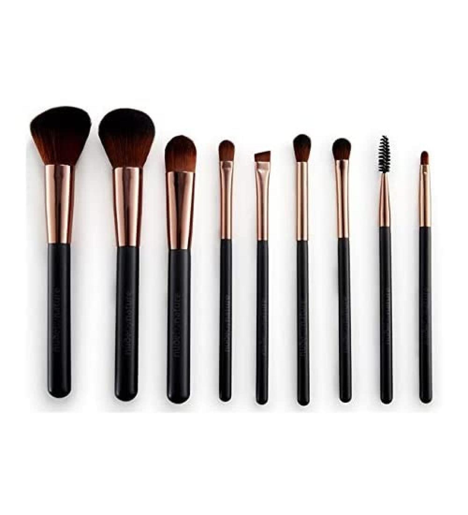 Nude By Nature Ultimate Collection Professional Brush Set Black