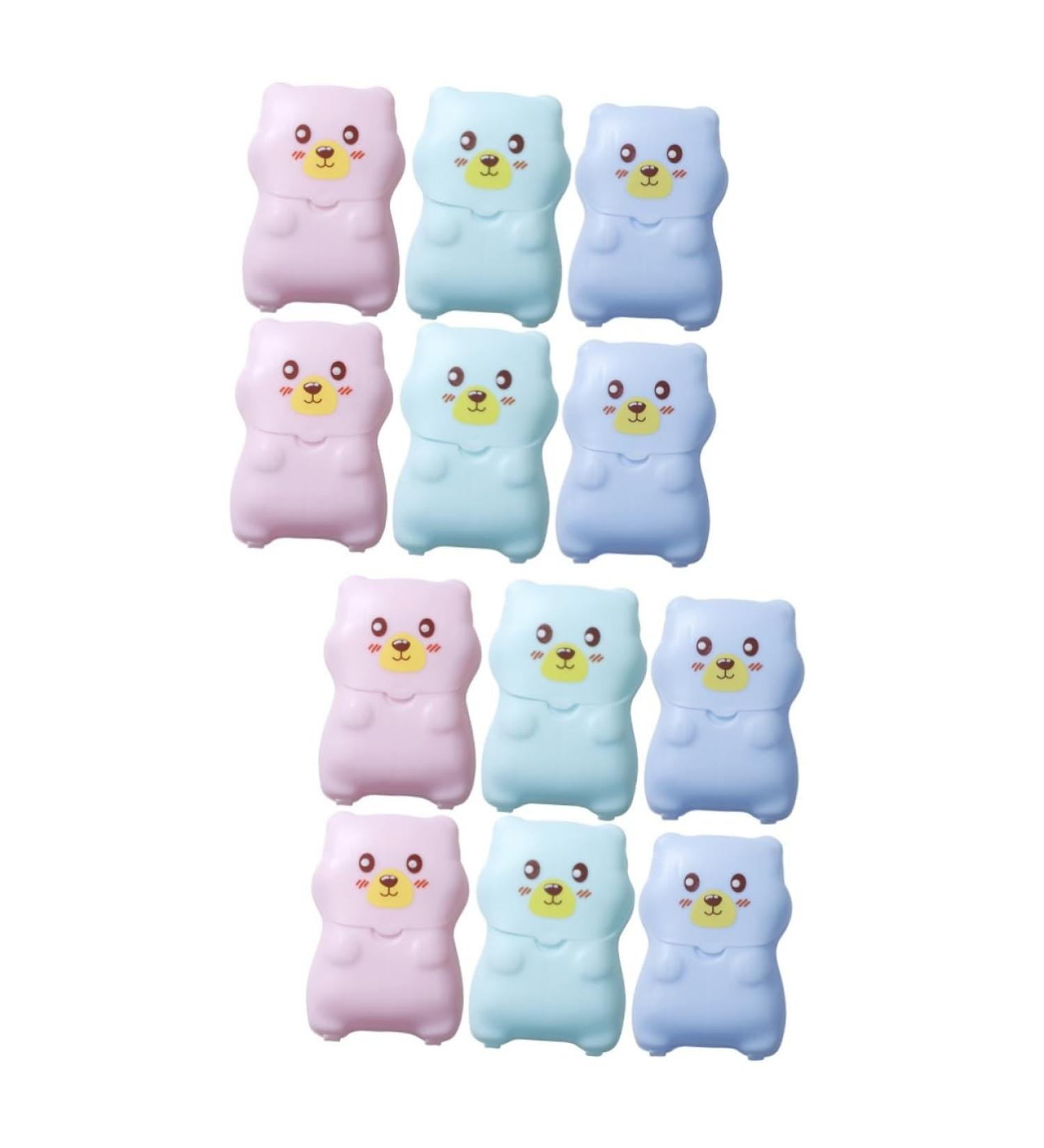 minkissy 12 Sets Travel Soap Flakes Hand Washing Soap Mini Pp Travel Accessories Disposable - Buy Online on SooperMarket.com
