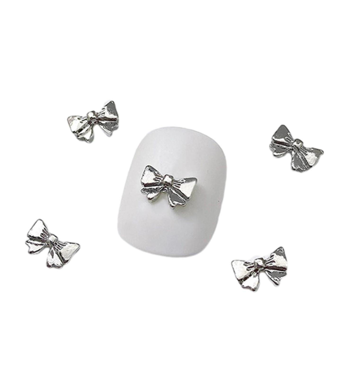 10Pcs 3D Butterfly Nail For Nails Alloy Butterfly Nail Decoration Alloy Nail Butterfly Nail Manicure Accessories Manicure Accessories Orange - Buy Online on SooperMarket.com