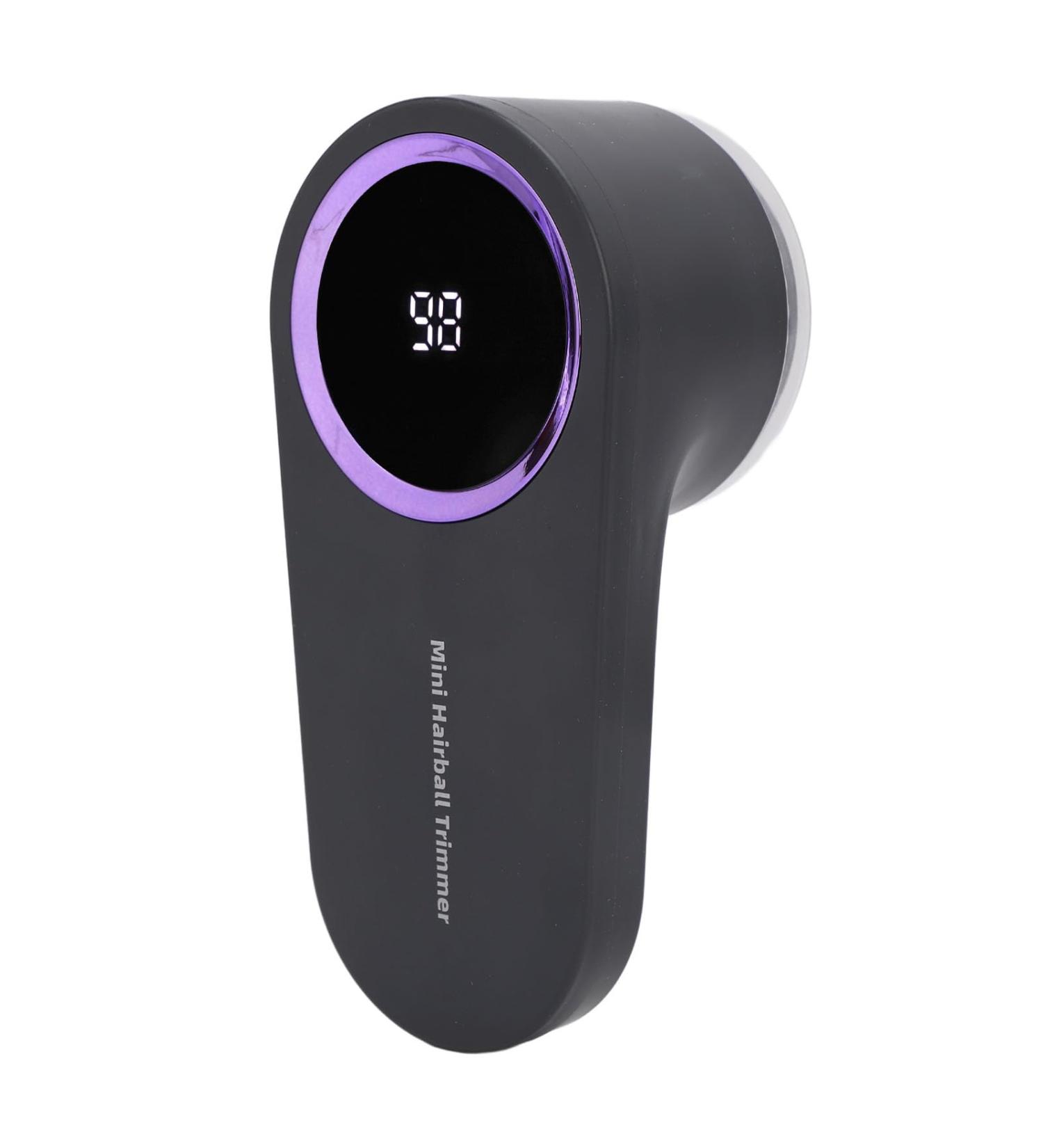 Rechargeable Fabric Trimmer Lint Remover - Compact Long Lasting Digital Display Large Capacity Storage Safe for Travel & Home Use (Cream White - Buy Online on SooperMarket.com