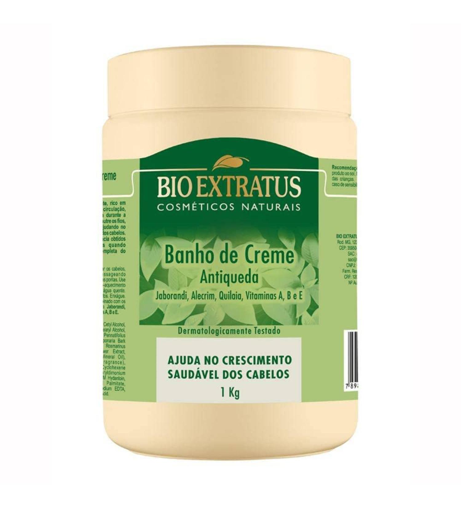 Linha Jaborandi Bio Extratus - Banho de Creme Hidratacao Antiqueda 1000 Gr - (Bio Extratus Jaborandi Collection - Anti-Fall Hydration Cream 35.27 Net Oz)