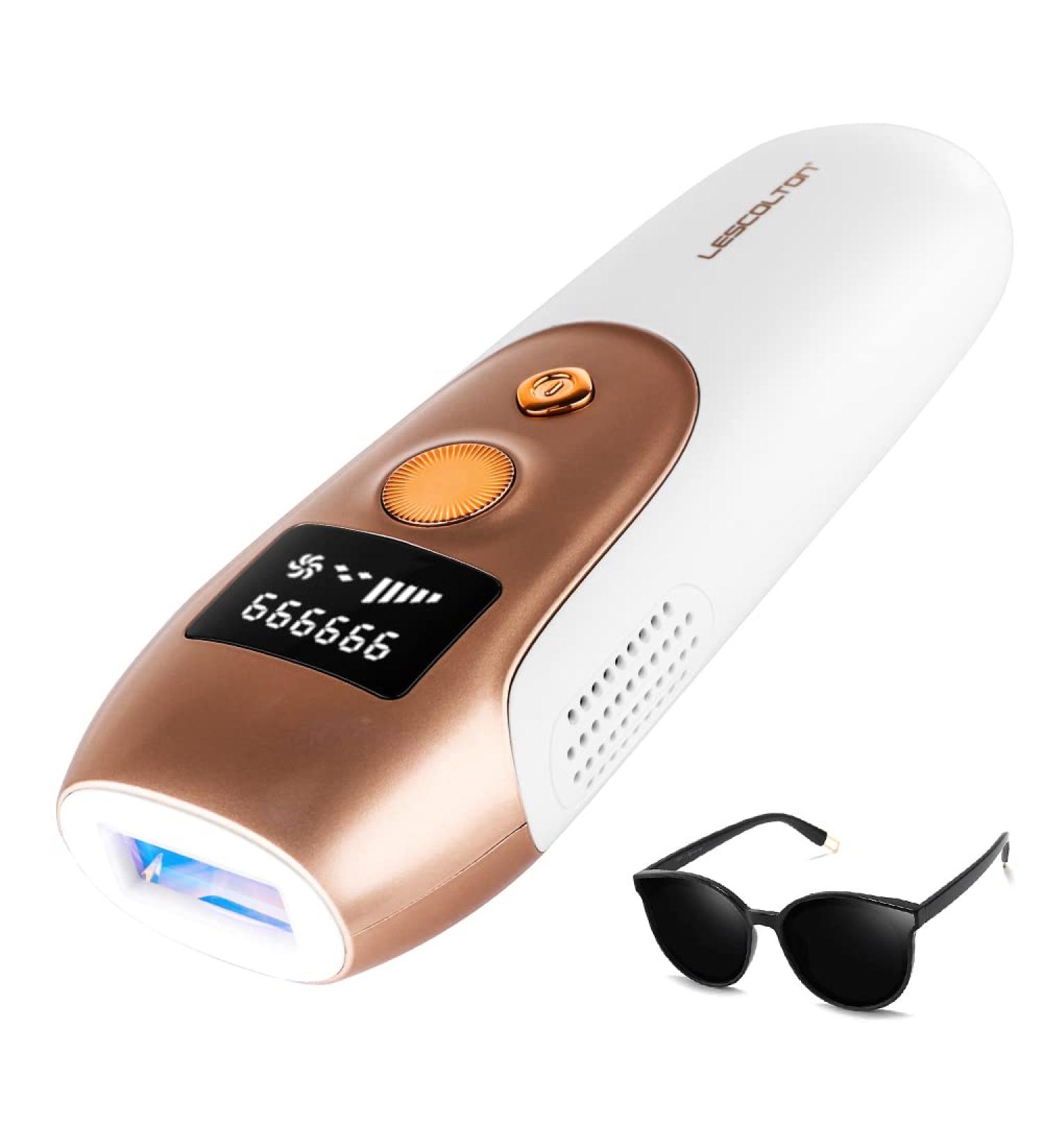 LESCOLTON IPL Hair Removal Device - 999,999 Flashes, Painless Laser Hair Removal for Men and Women - Epilation for Body and Face - Buy Online on SooperMarket.com
