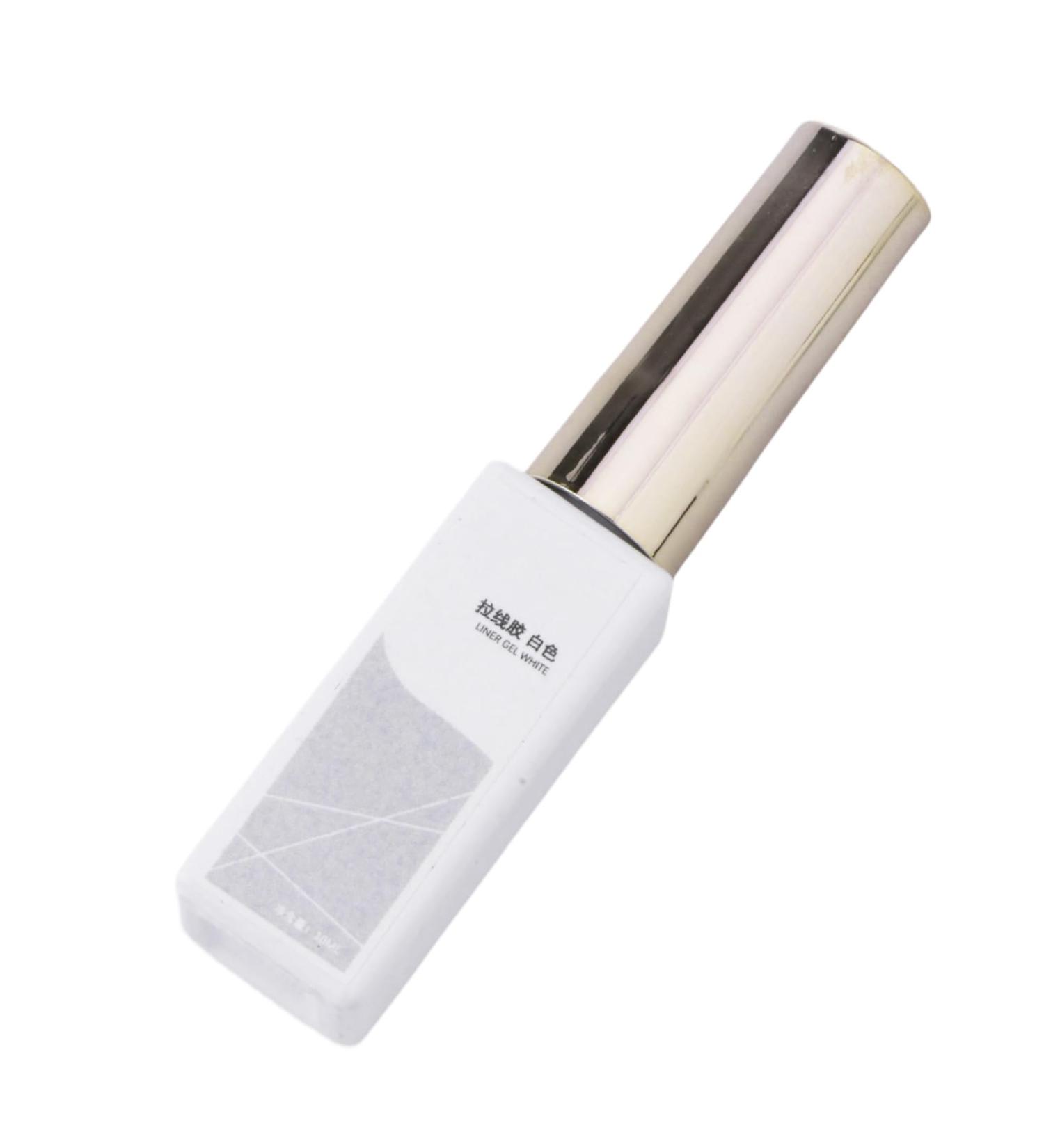 Metallic Painting Polish Bright Liner Metal Painted Drawing Liner Gel Manicures For Women Liner Bottle White - Buy Online on SooperMarket.com