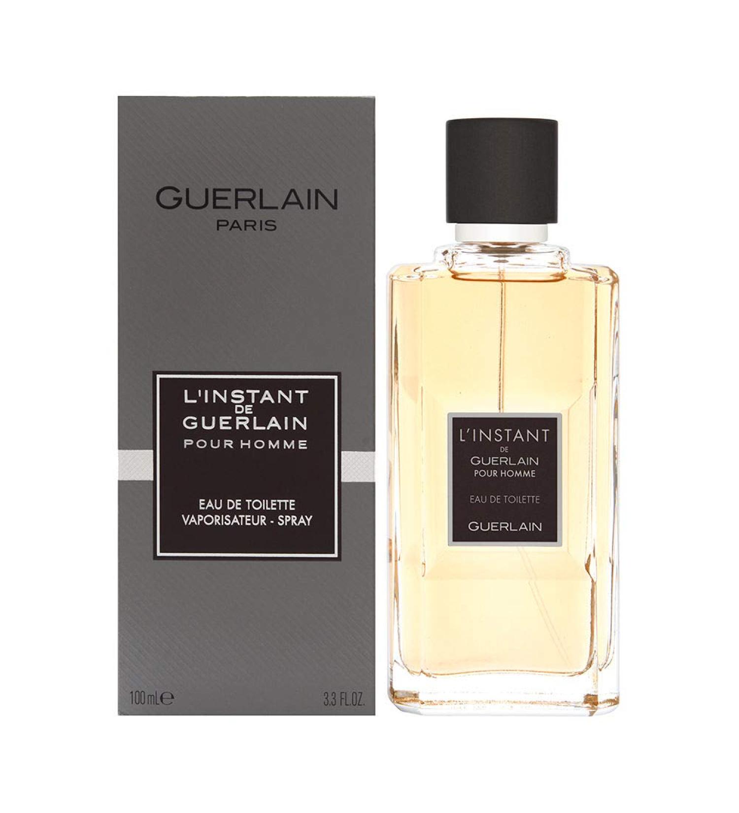 Guerlain L'instant Pour Homme Eau de Toilette Spray 3.3 Ounce Multicolor