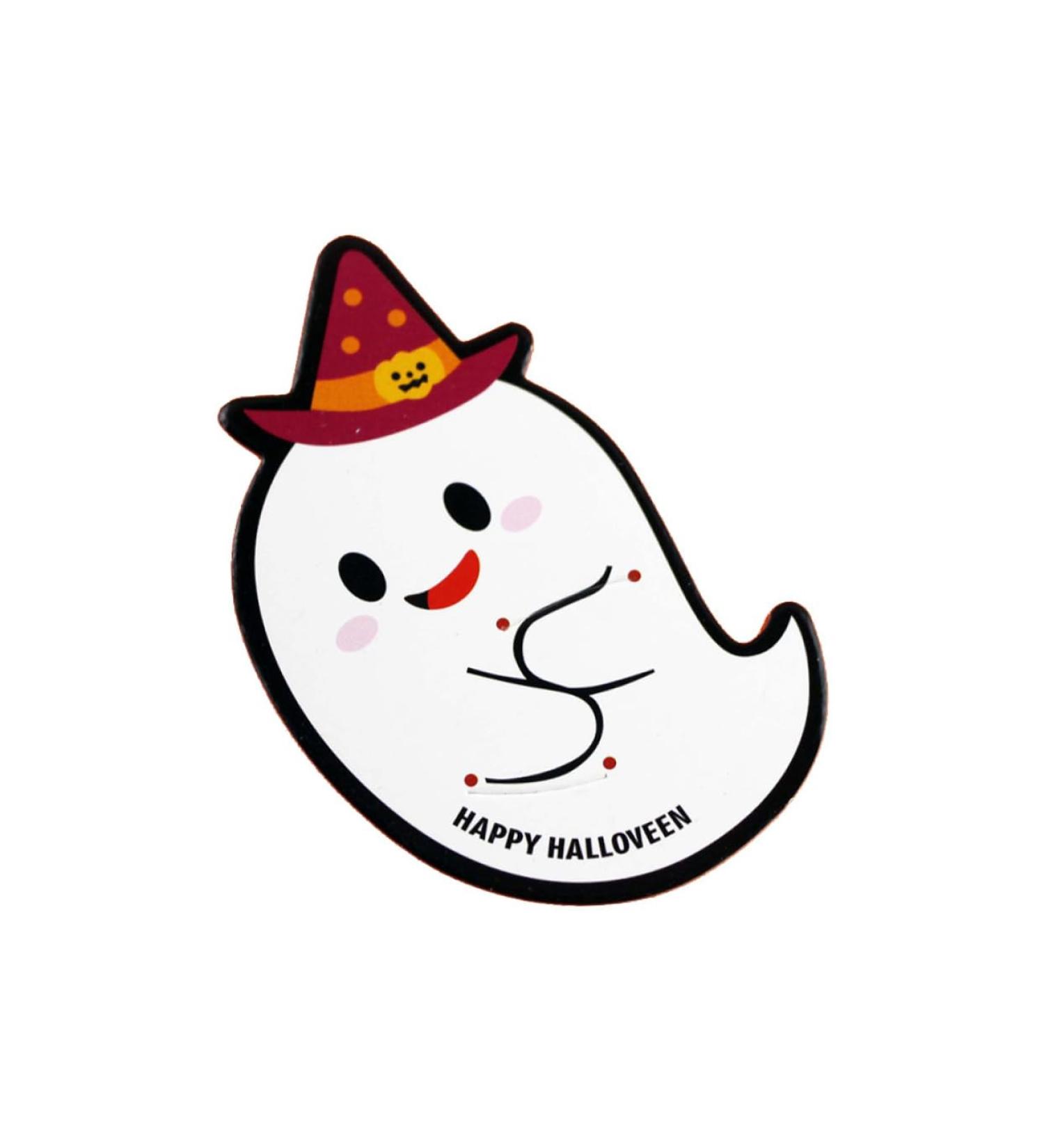 Warmhm 50pcs Halloween Message Card Halloween Candy Tag Packaging Decoration Card Paper Card Halloween Decor Pencil Caps Tooth Charms Candy Wrapping Card Lollipop Pumpkin - Buy Online on SooperMarket.com