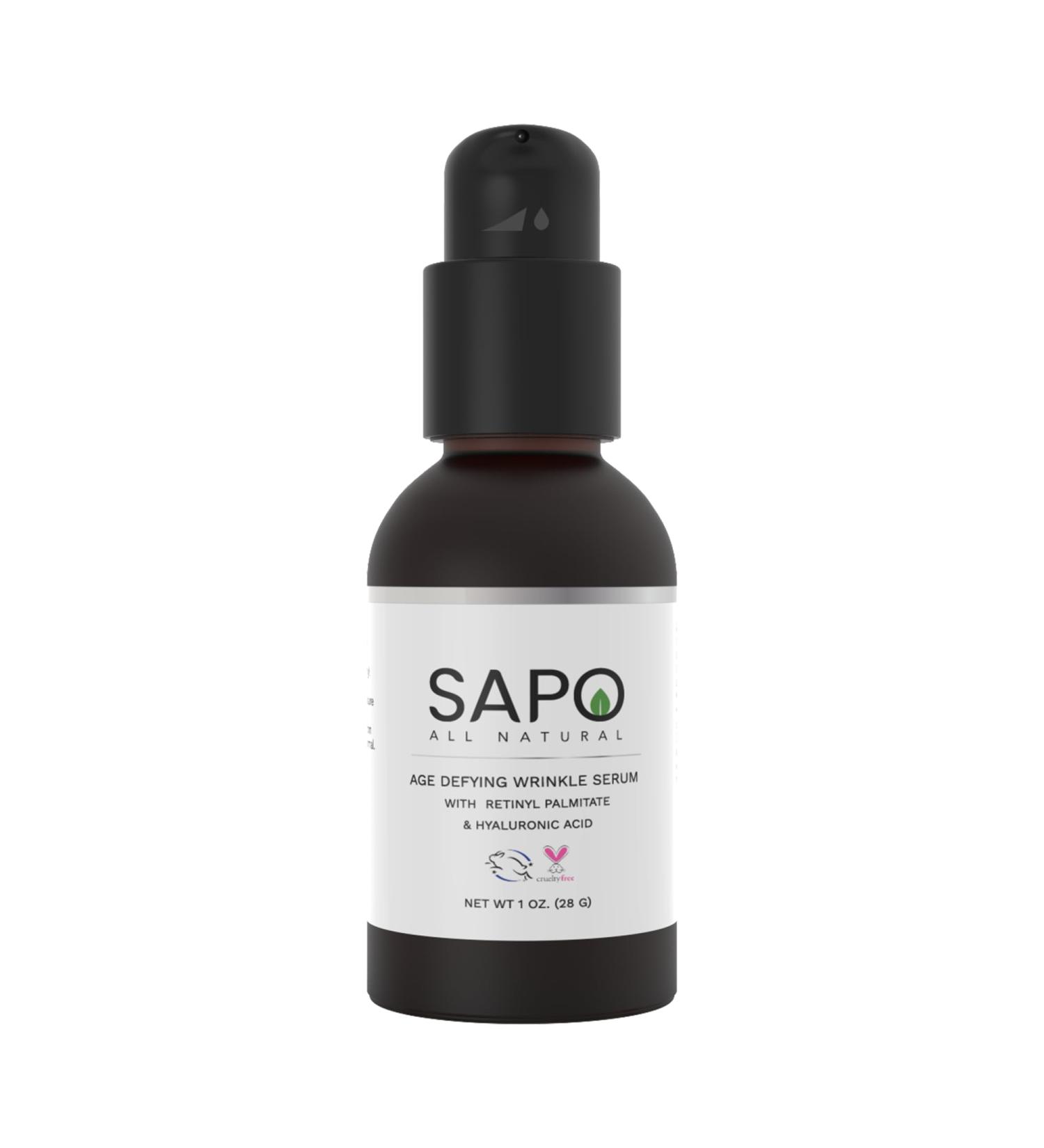 Wrinkle Serum with Retinol Hyaluronic Acid & Vitamin C - Reduce Wrinkles Nourish & Moisturize Your Skin - 1 Fl Oz - Buy Online on SooperMarket.com