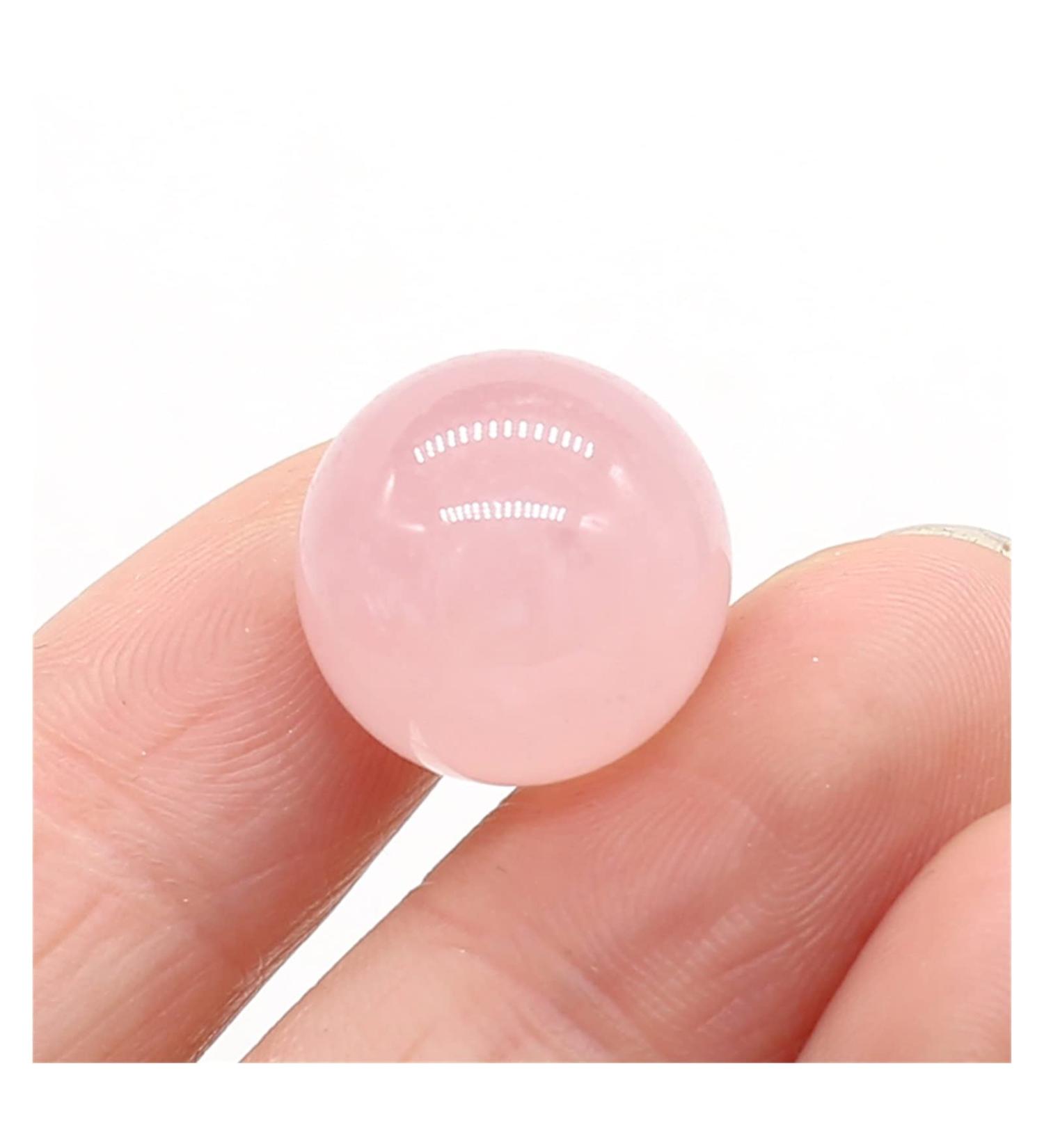 Natural Crystal Rough 16mm Round Natural Crystal Quartz Transfer Ball Polished Gemstone Beads Specimen DIY Jewelry Home Natural Stone (Color : 15 Size : 1PC) - Buy Online on SooperMarket.com