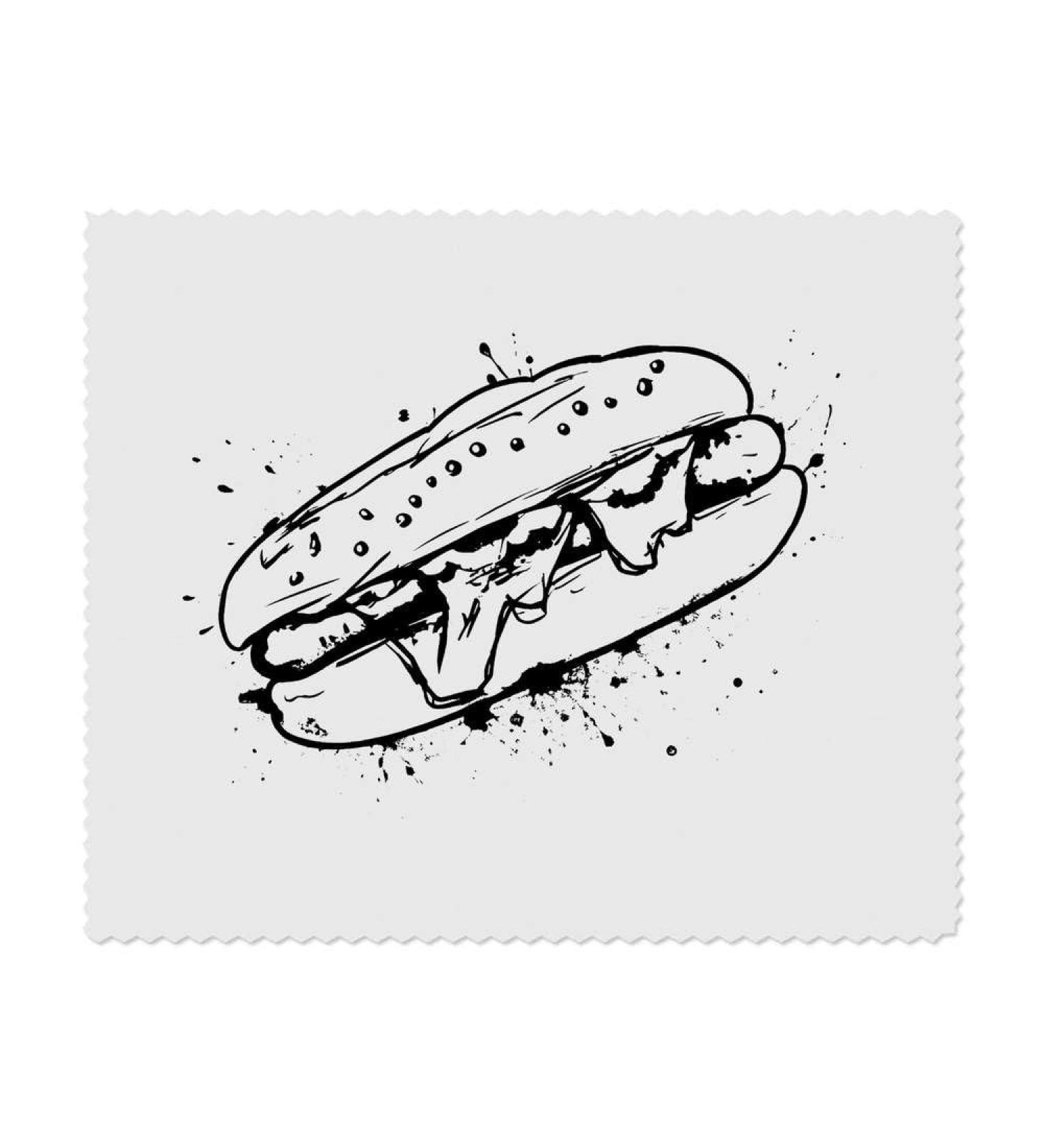 Buy 2 x Hotdog Microfiber Lens/Eyeglass Cleaning Cloths - International Shipping Available - Buy Online on SooperMarket.com