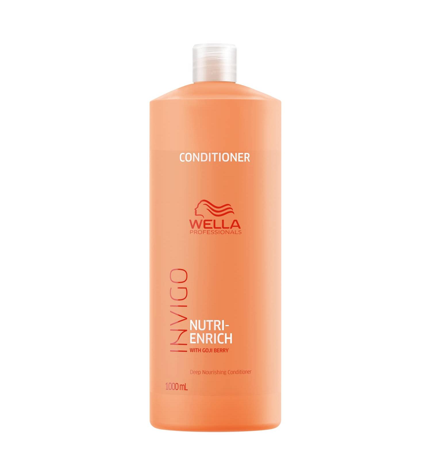 Wella Professionals Invigo Nutri Enrich Repair for Stressed Hair | Smoothness Shine & Combability with Goji Berry Vitamins & Minerals - Buy Internationally - Buy Online on SooperMarket.com