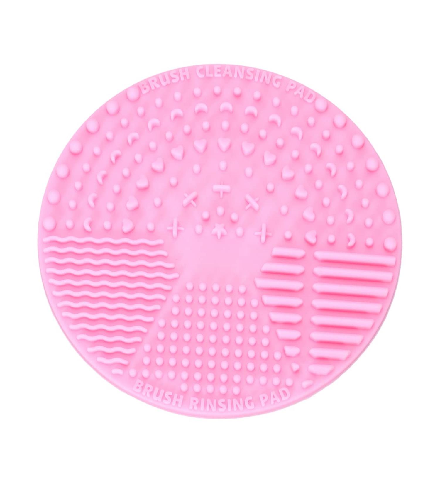 Buy Mikinona Makeup Washing Tool | Esponjas Para Maquillaje | Pink Cleaning Scrubber & Brush - 10x10cm | International Shipping - Buy Online on SooperMarket.com