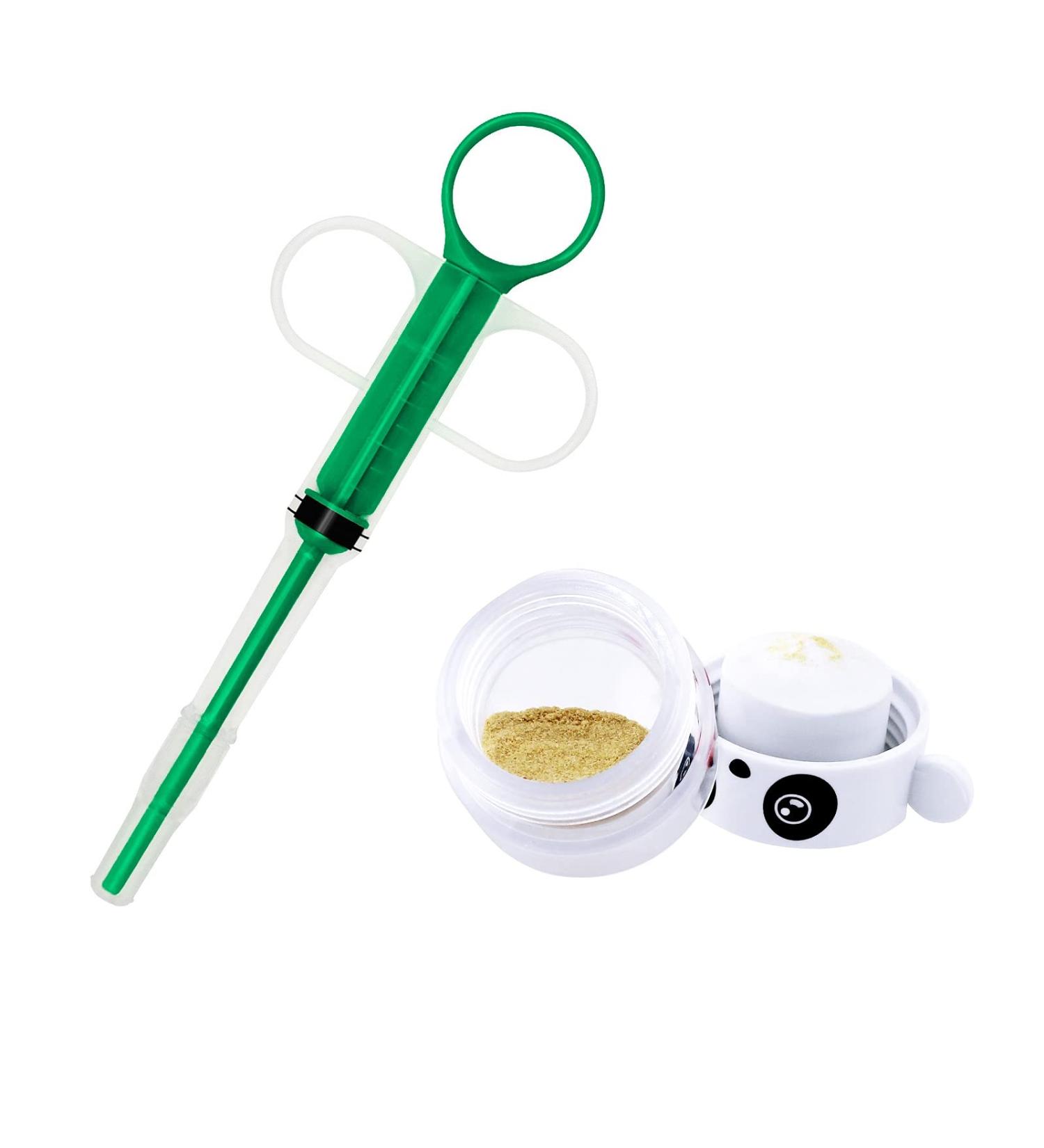 Pet Medicine Feeder Kit - Syringe, Pill Gun, Cutter | Easy Medication Dispenser for Cats & Dogs - Buy Online on SooperMarket.com