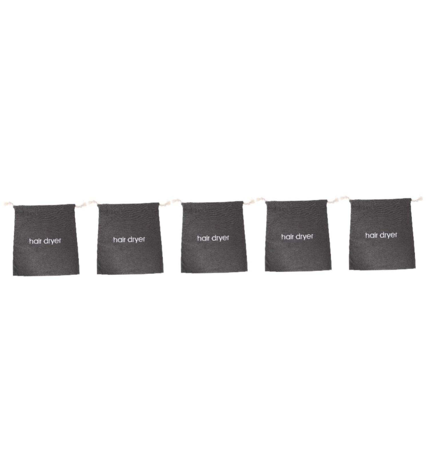 Baluue 5 Pcs Hair Dryer Storage Bag Hair Dryer Bags Drawstring Bag Makeup Storage Bag Pouch Travel Canvas - Buy Online on SooperMarket.com
