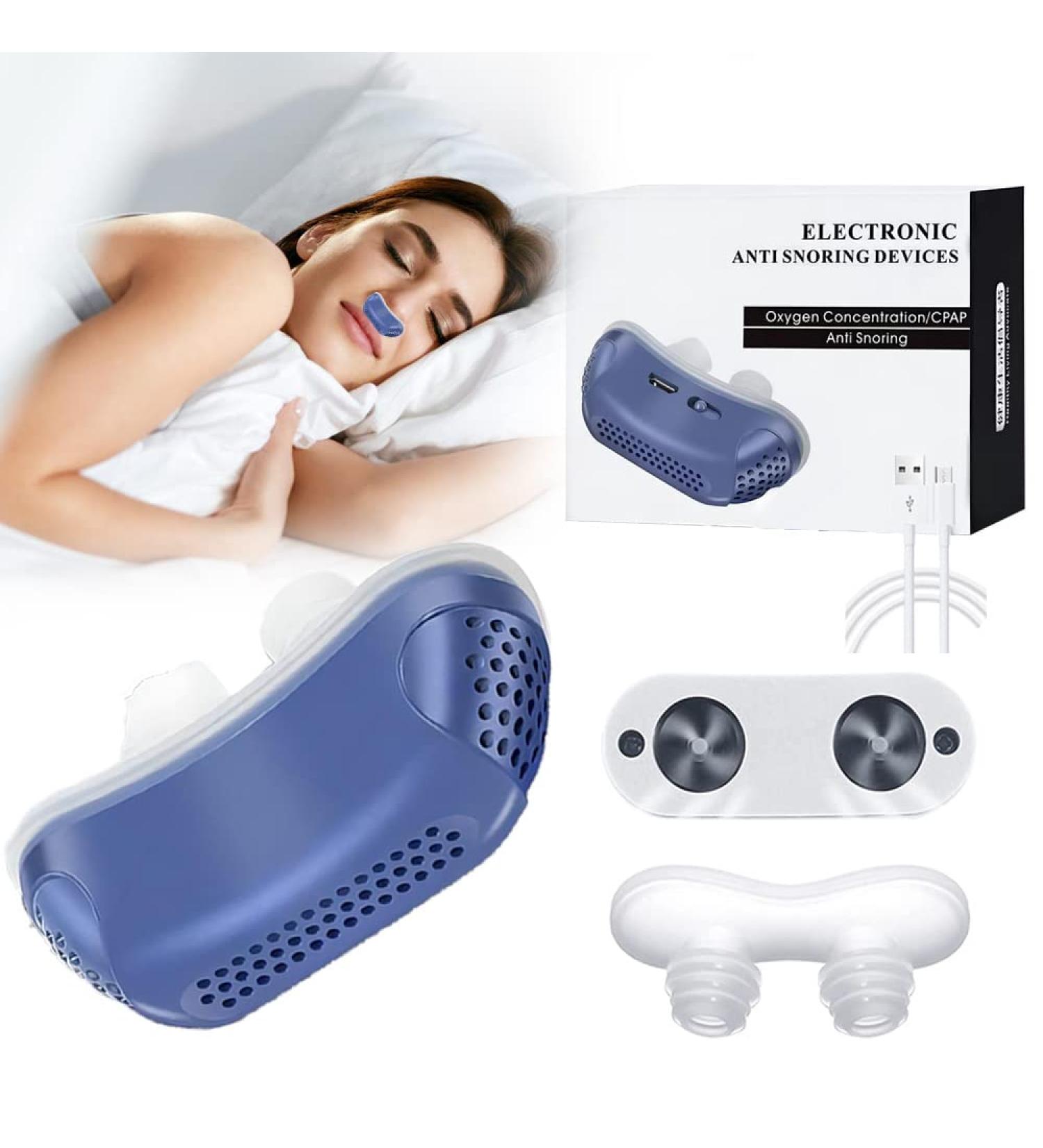 Variable Speed Anti-Snoring Device | Double Eddy Current Snore Solution Sleep Aid - Buy Online on SooperMarket.com