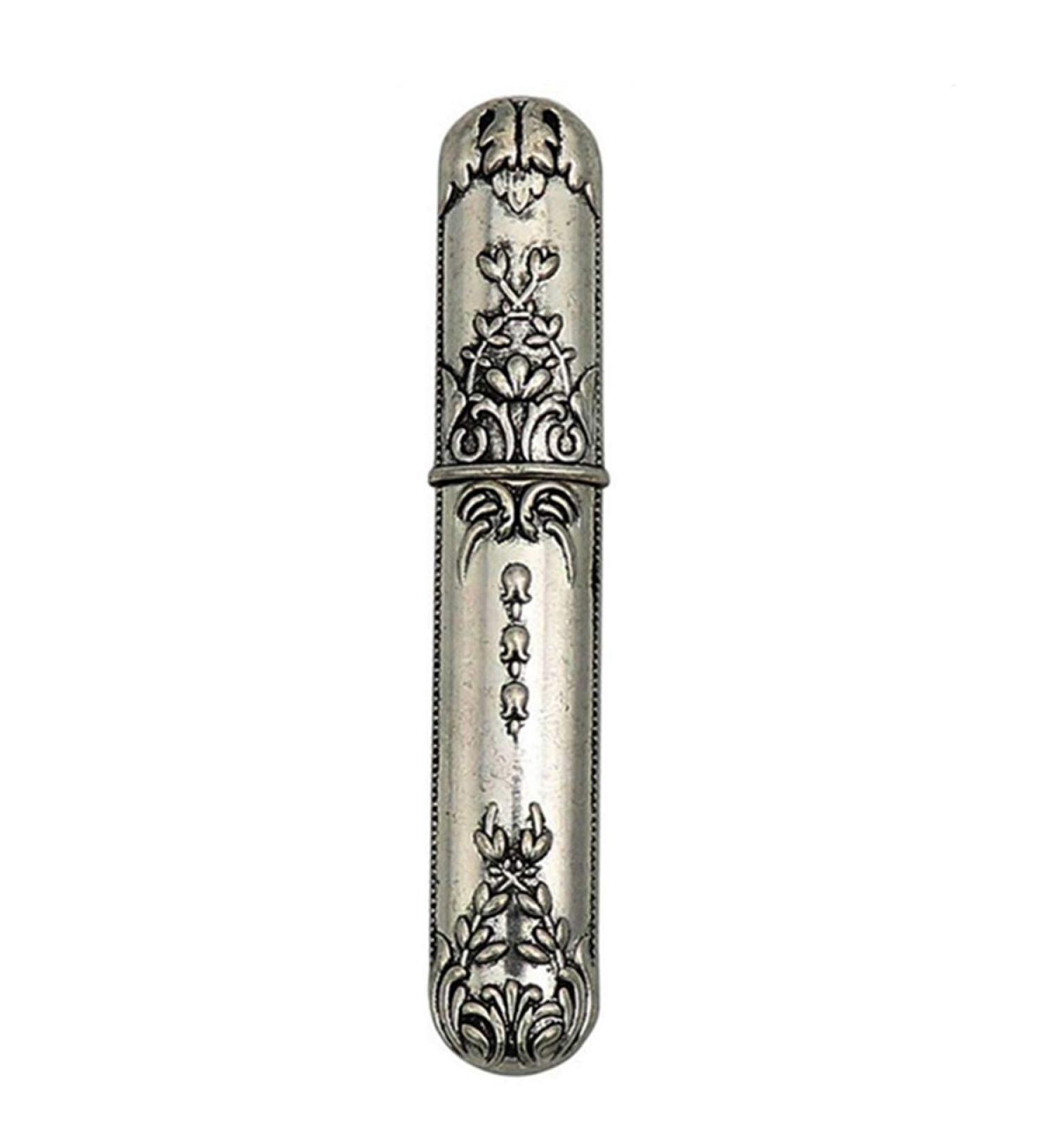Portable Sewing Needle Storage Case - Vintage Embroidery Holder Box for Hand Sewing Needles - DIY Sewing Tools (Silver) - Buy Online on SooperMarket.com