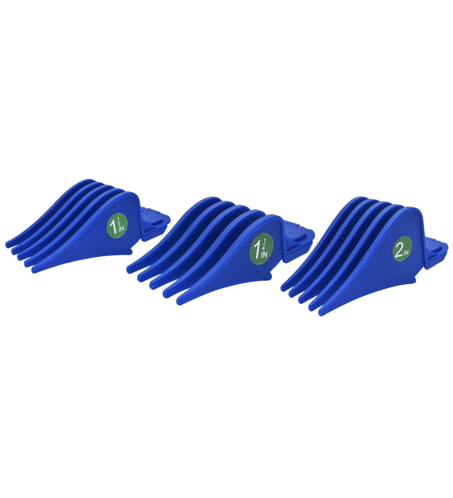 Wahl Hair Clipper Guards - 3 Pack Blue - Premium Compatible - BESTBOMG - Buy Online on SooperMarket.com