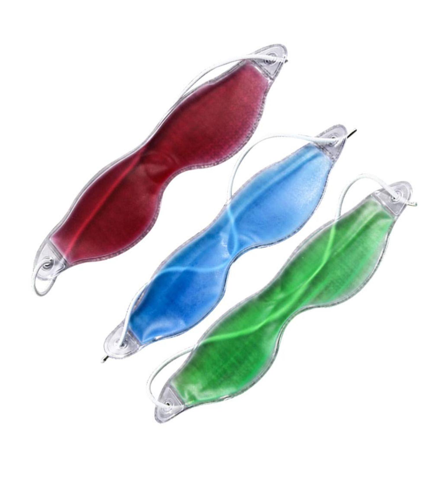 Cooling Eye Patches Gel Eye 3Pcs Cold or Hot Compress Pad Reusable Soothing Relaxing Cooling Gel Eye for Dark Circles Puffy Eyes Headaches Ice Eye Masks - Buy Online on SooperMarket.com