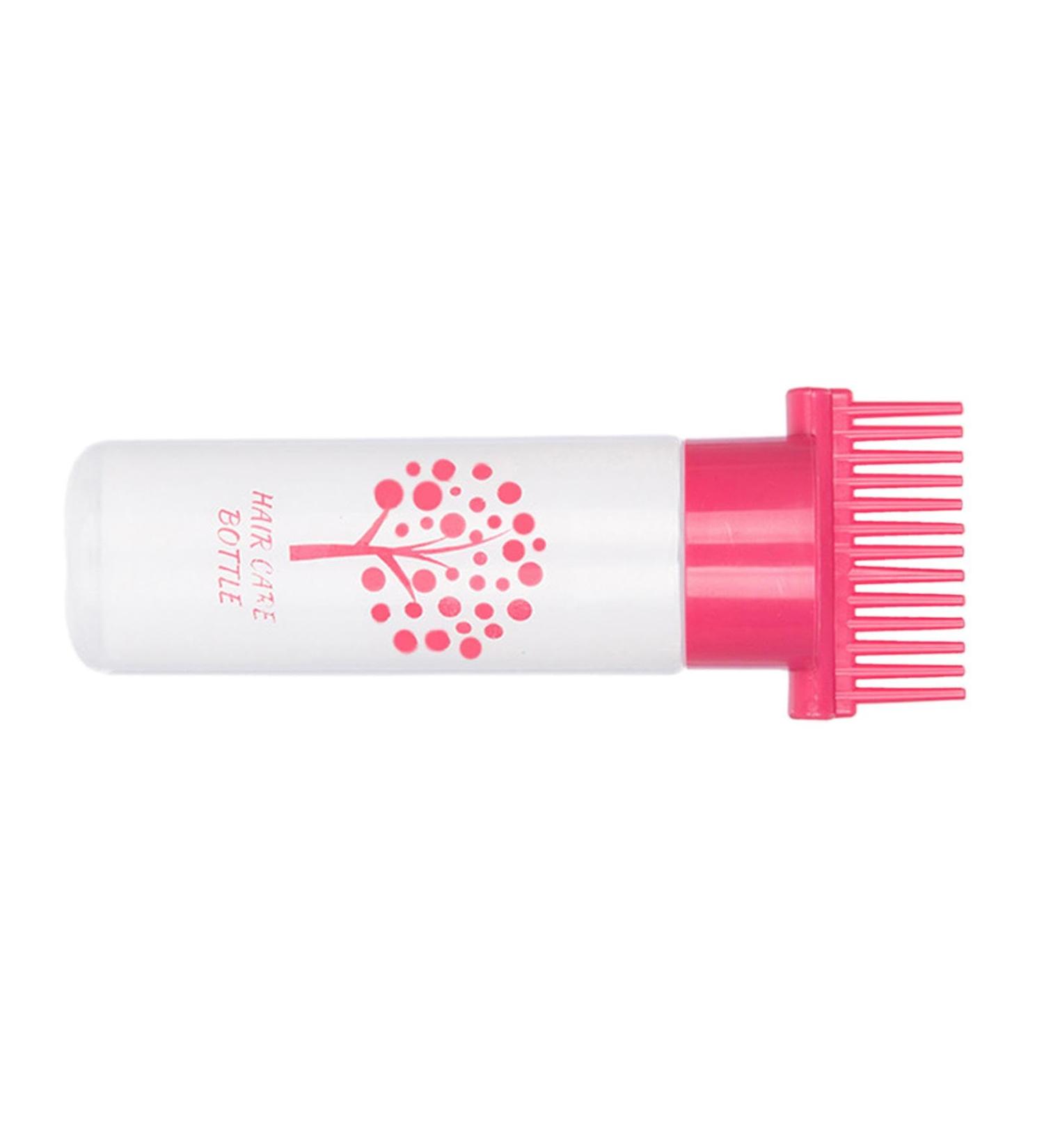 AWHAO Hair Hair Dye Bottle Brush Perm Tools 180ml Roots Comb Bottle Squeeze Bottle for Sal Rose - Buy Online on SooperMarket.com