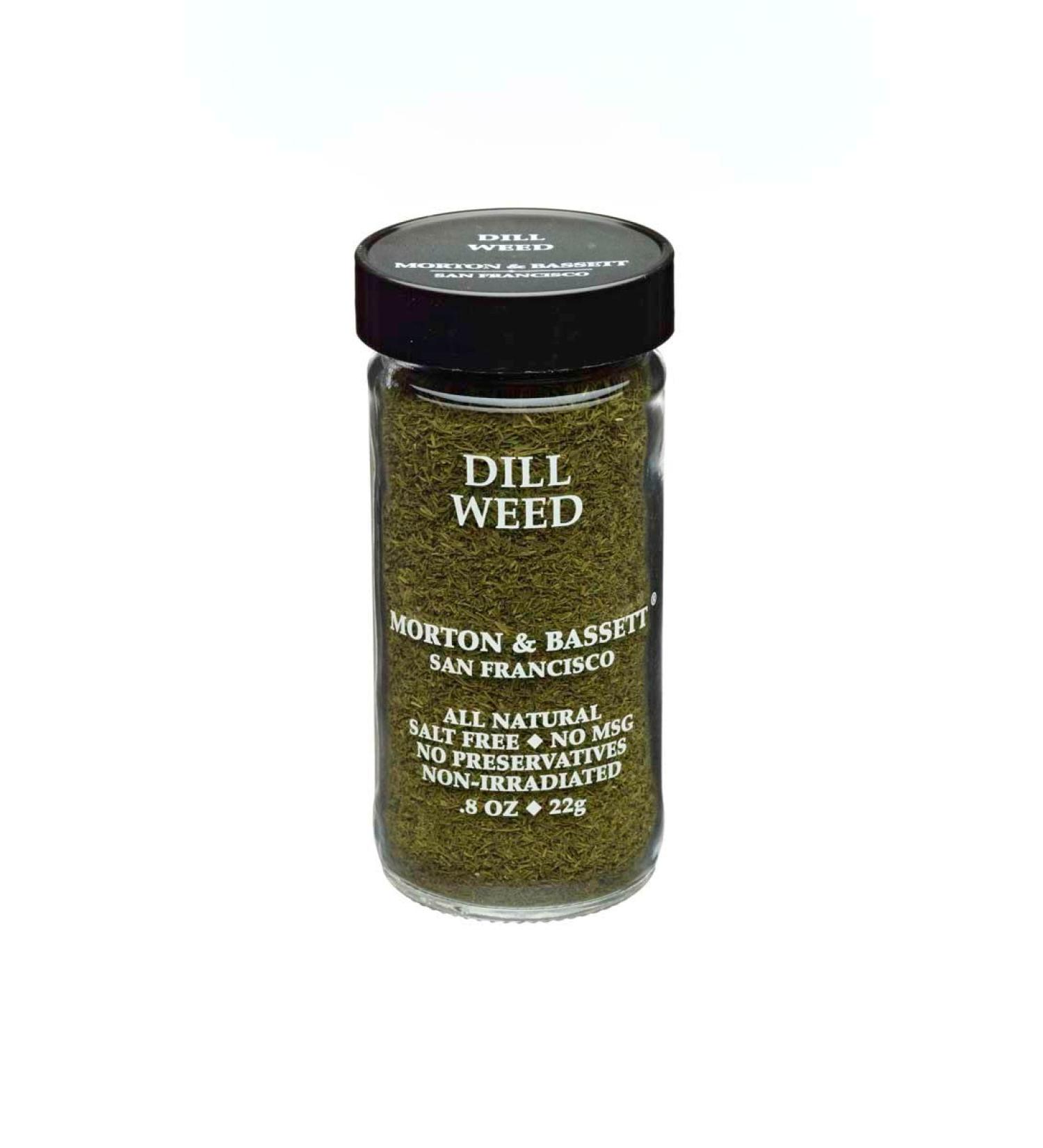 Morton & Basset Spices, Dill Weed, 0.8 Ounce