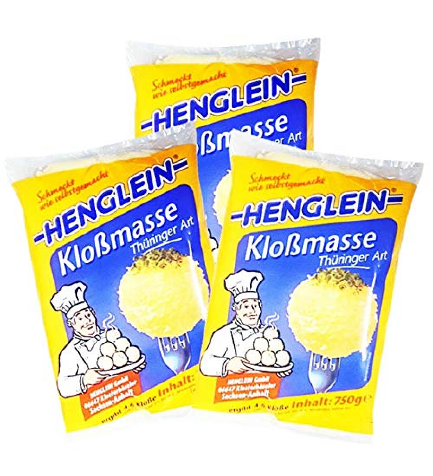 3 x 750g Henglein dumpling mixture (chilled shipping)