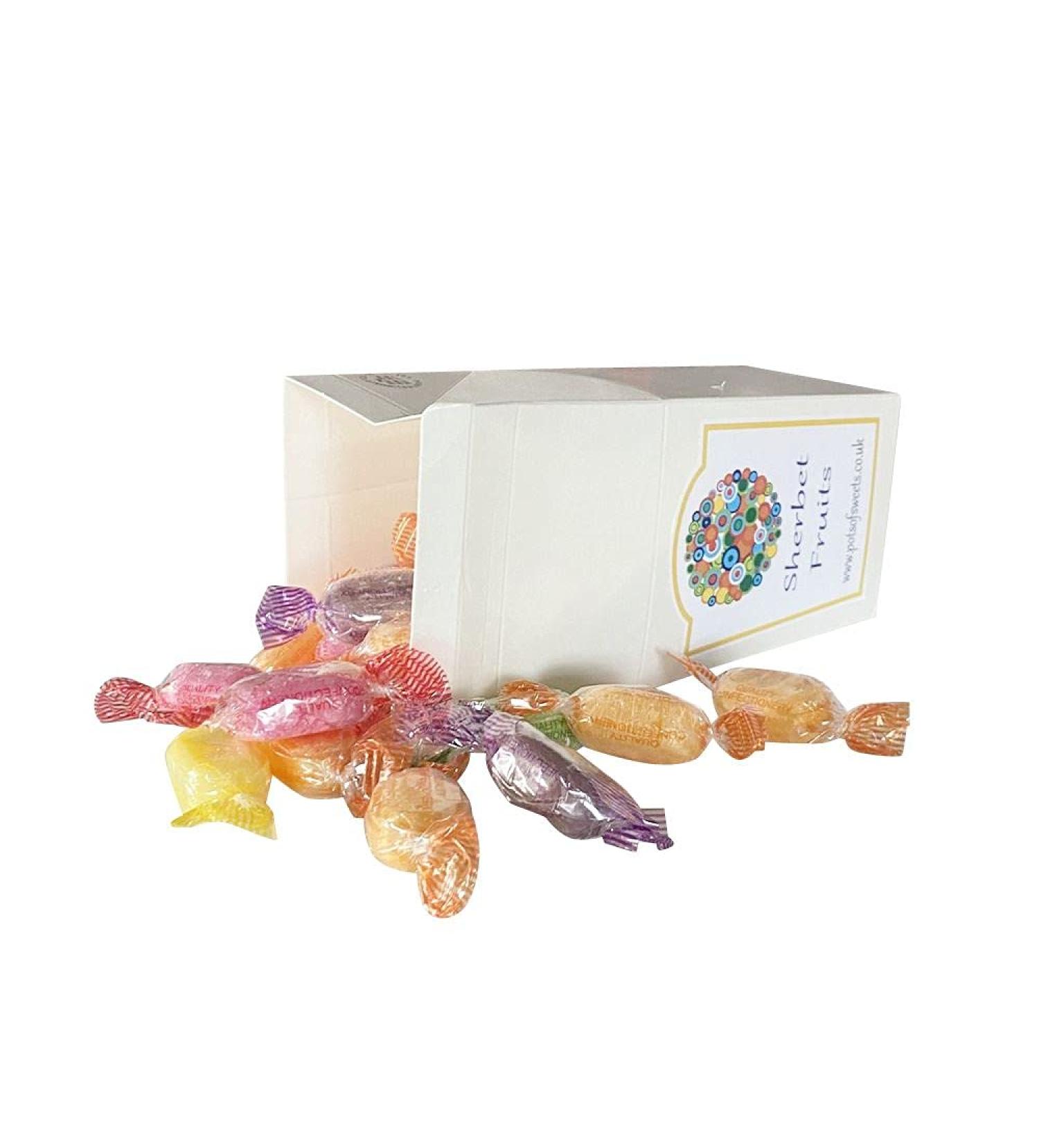 300g Carton of Sherbet Fruits Hard Boiled Sweets