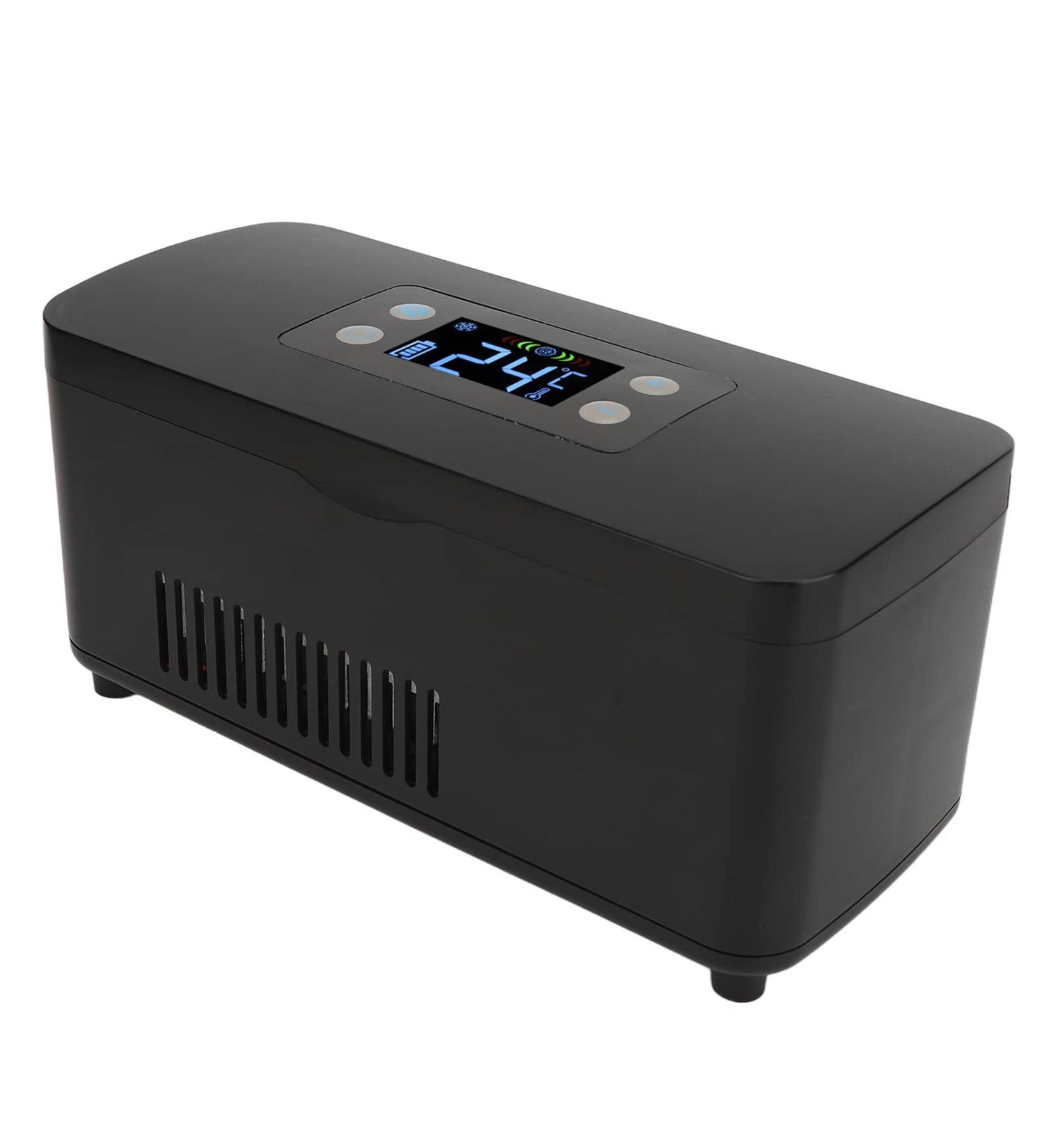 Portable Insulin Refrigerator Mini Cooler Box - Holds 3 Pens - Electric for Vehicle - Family Sized - Buy Online on SooperMarket.com