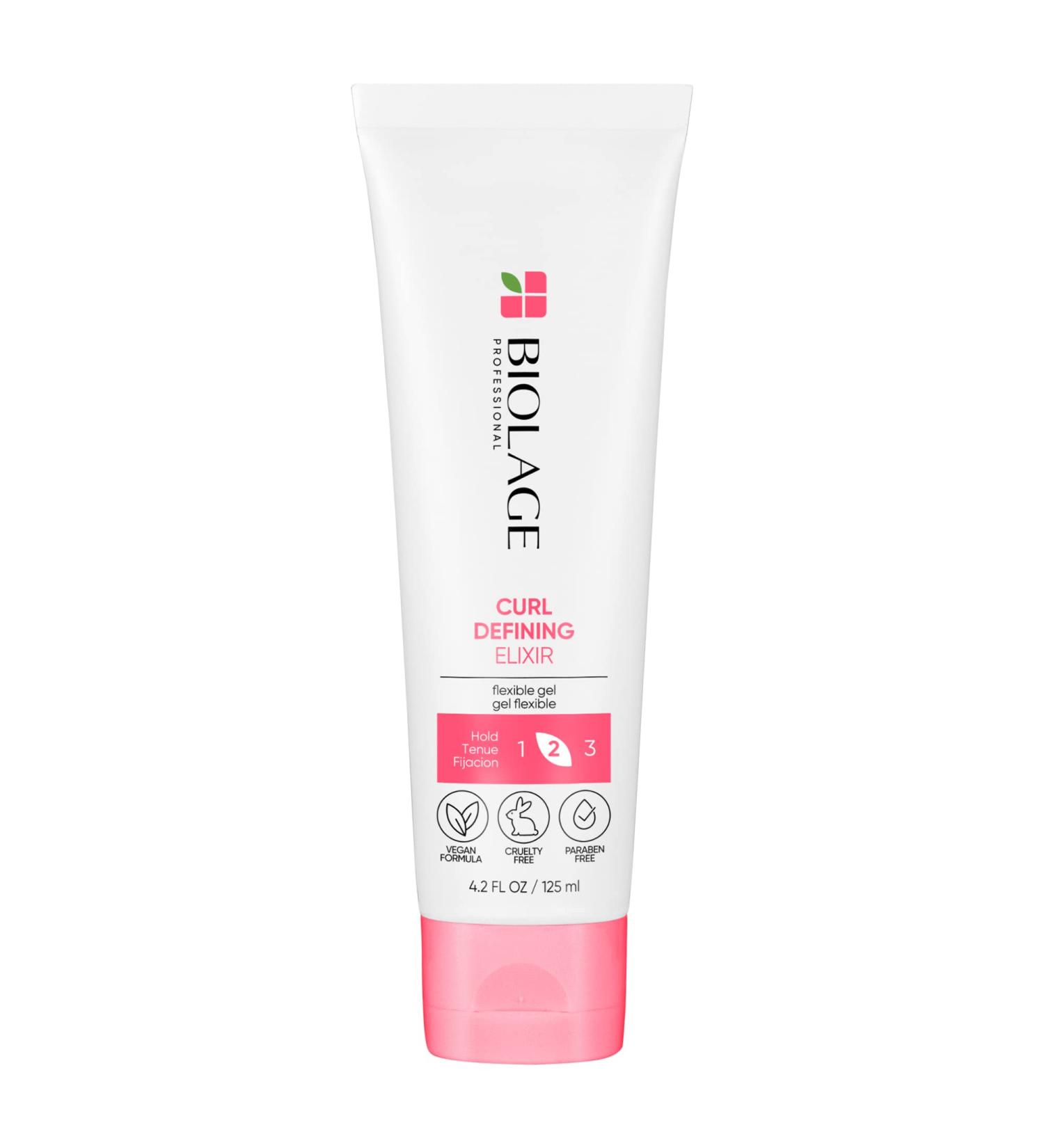Biolage Styling Curl Defining Elixir 4.2 Fl. Oz - Frizz Control, Natural Shine, Paraben-Free, Vegan - Buy Online on SooperMarket.com