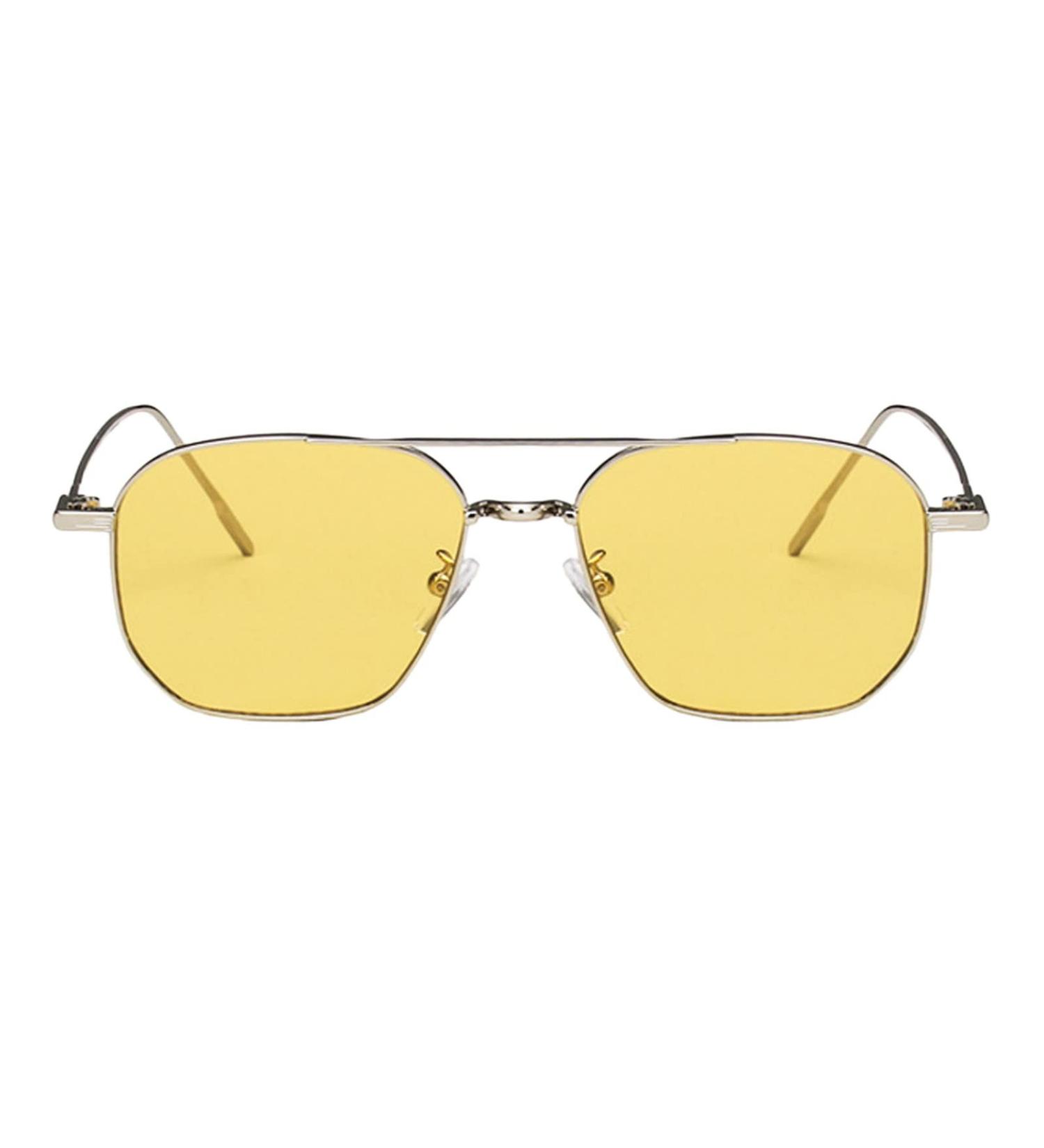 Buy Protective Blue Light Filter Glasses for Kids - Prescription-Free Gaming & Computer Glasses | Oval Design Z1103Z_1 - Yellow - Buy Online on SooperMarket.com