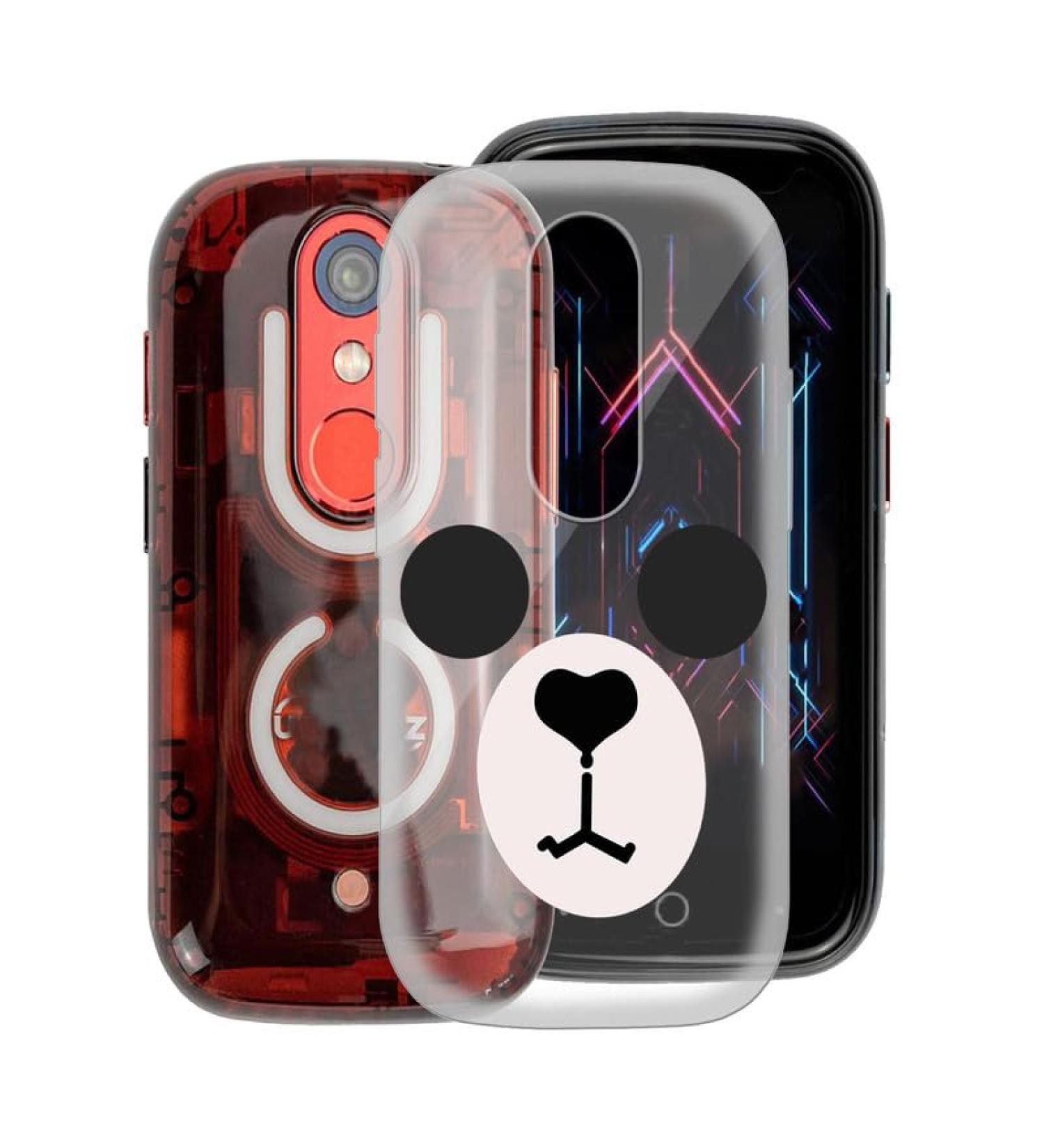 KJYFOANI Phone Case for Unihertz Jelly Star (3.00") Shockproof Bumper Soft Cover Shell Ultra-Slim Stylish X Anti-Yellowing Protection Case for Unihertz Jelly Star for Women/Girl - Cartoon - Buy Online on SooperMarket.com