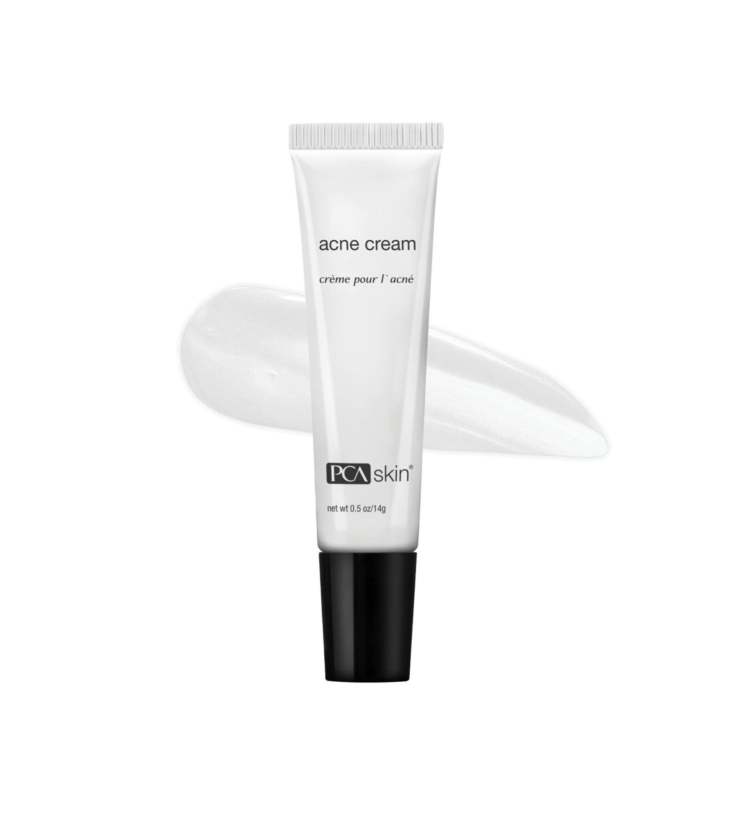 PCA SKIN Acne Treatment Cream - 5% Benzoyl Peroxide & Lactic Acid Spot Treatment for Acne-Prone Skin (0.5 oz) - Buy Online on SooperMarket.com