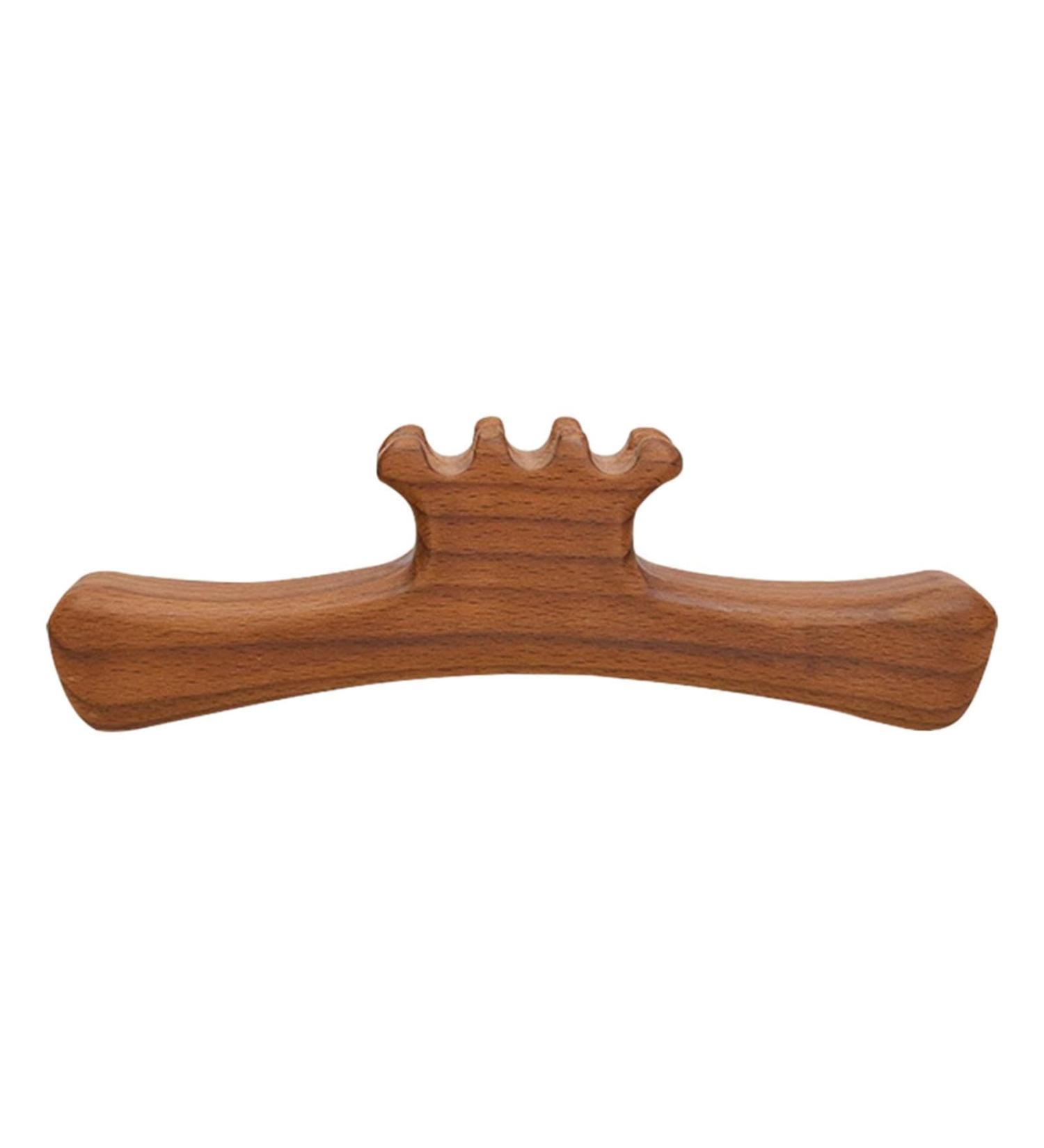 Colcolo Gua Sha Stick - Wooden Massage Tool for Neck & Back Relief | SPA Quality Manual Hand Massager - Buy Online on SooperMarket.com