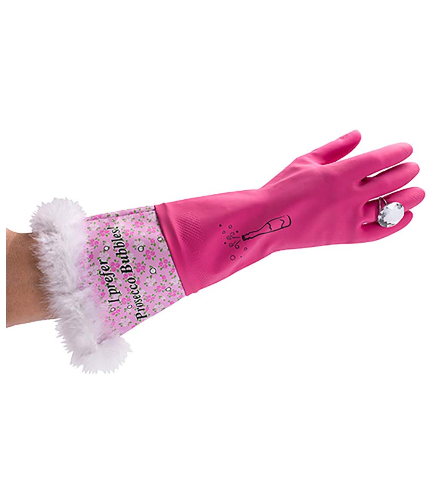 Prosecco Glam Gloves 1 Pair Washing Up Gloves