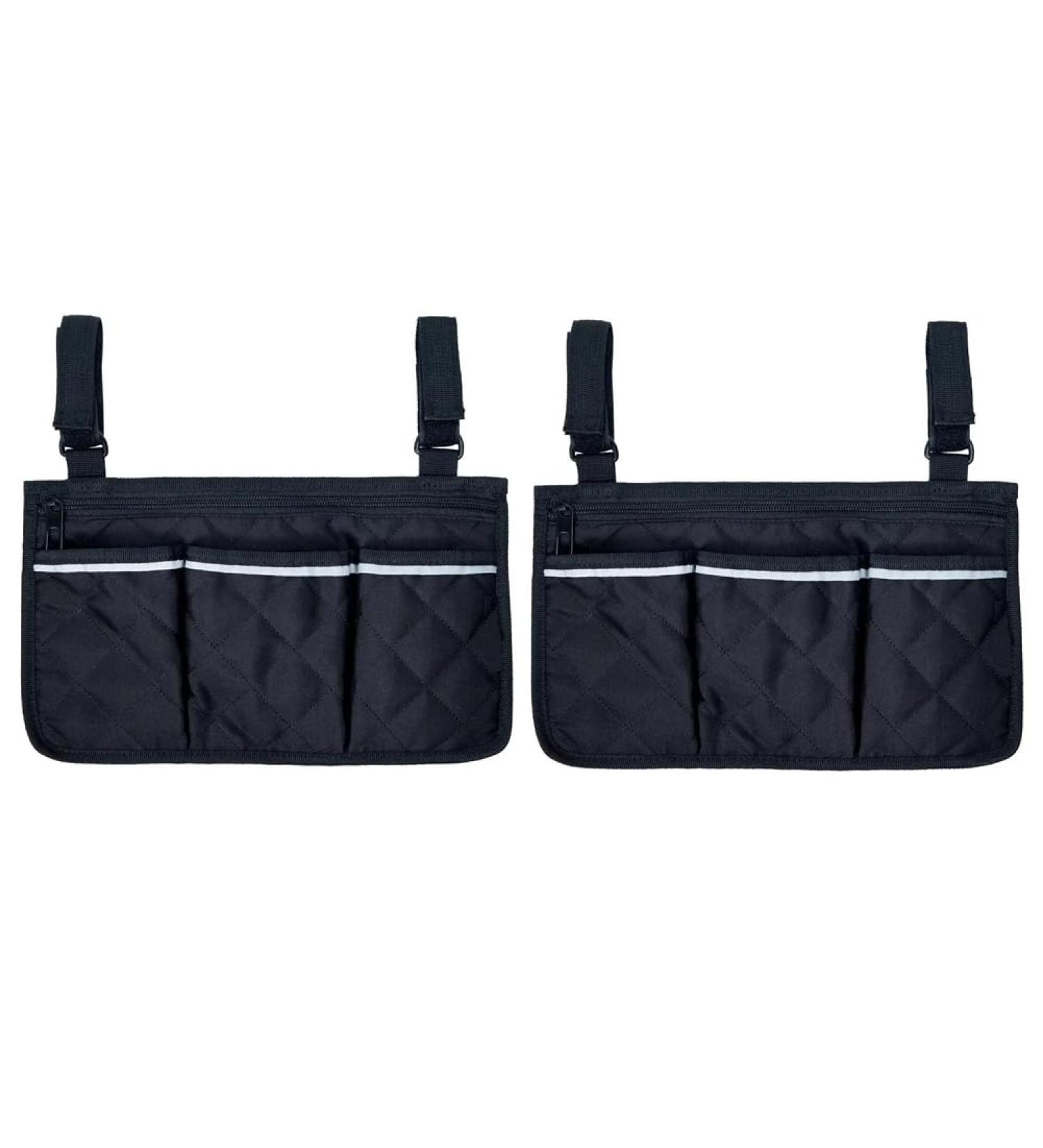 yuoseg Wheelchair Armrest Side Storage Bag Suitable for Most Walking Wheels and Mobile Equipment - Buy Online on SooperMarket.com