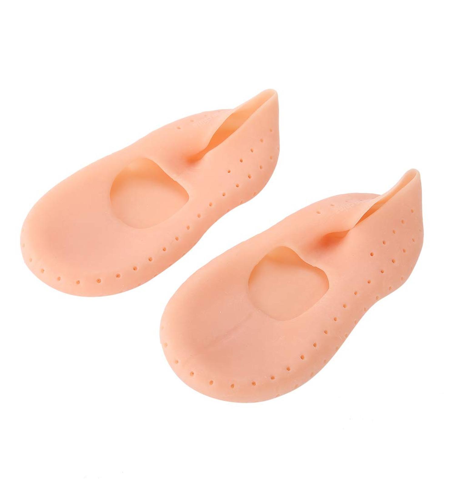 Silicone Protective Socks for Cracked Feet | Anti-Tear Moisturizing Foot Care - M Skin Color - Buy Online on SooperMarket.com