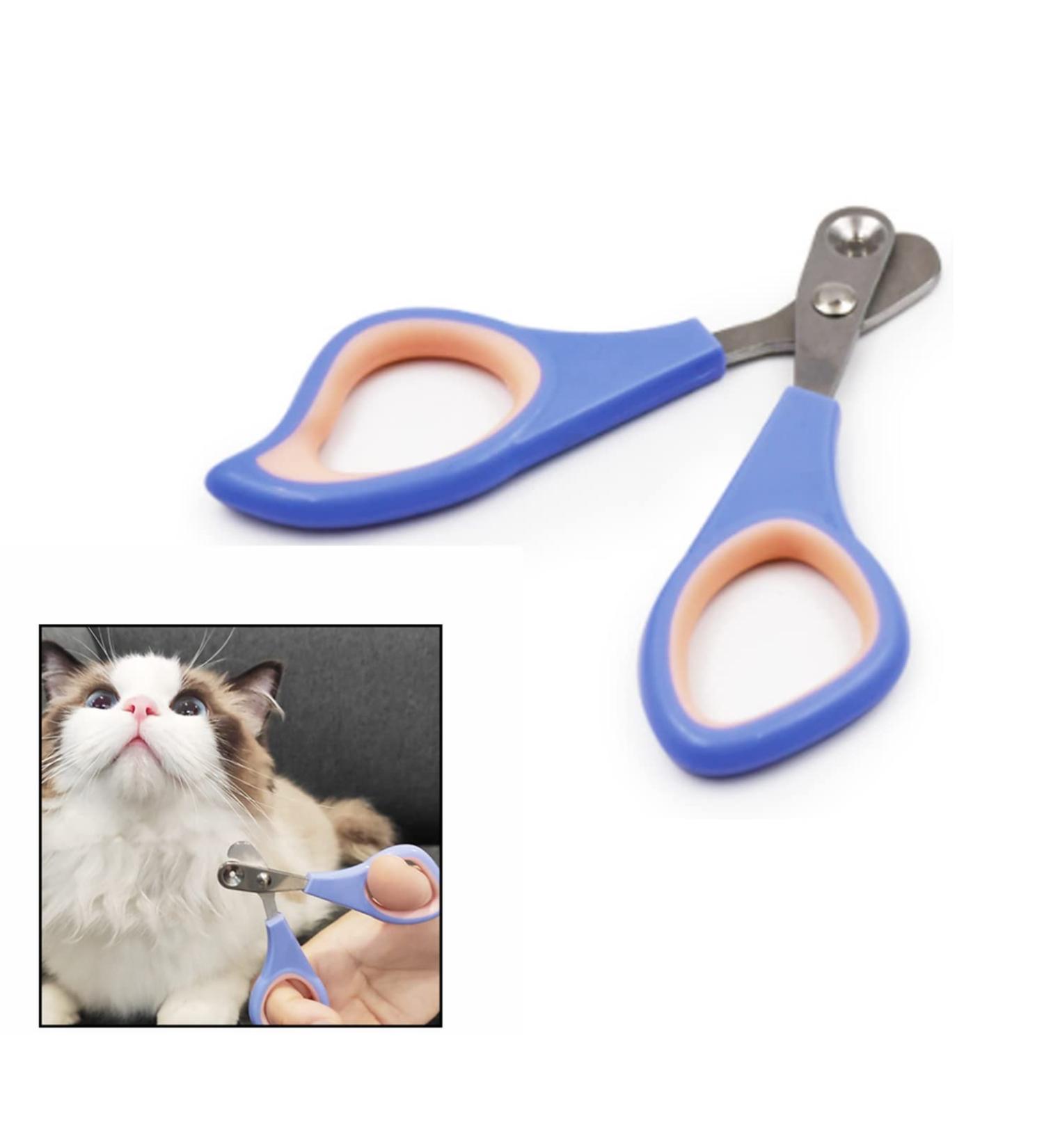 NOOMIEQCF Pet Nail Clippers Round Hole Pet Nail Scissors Stainless Steel Pet Nail Trimmers for Cat Dog Small Animals - Buy Online on SooperMarket.com