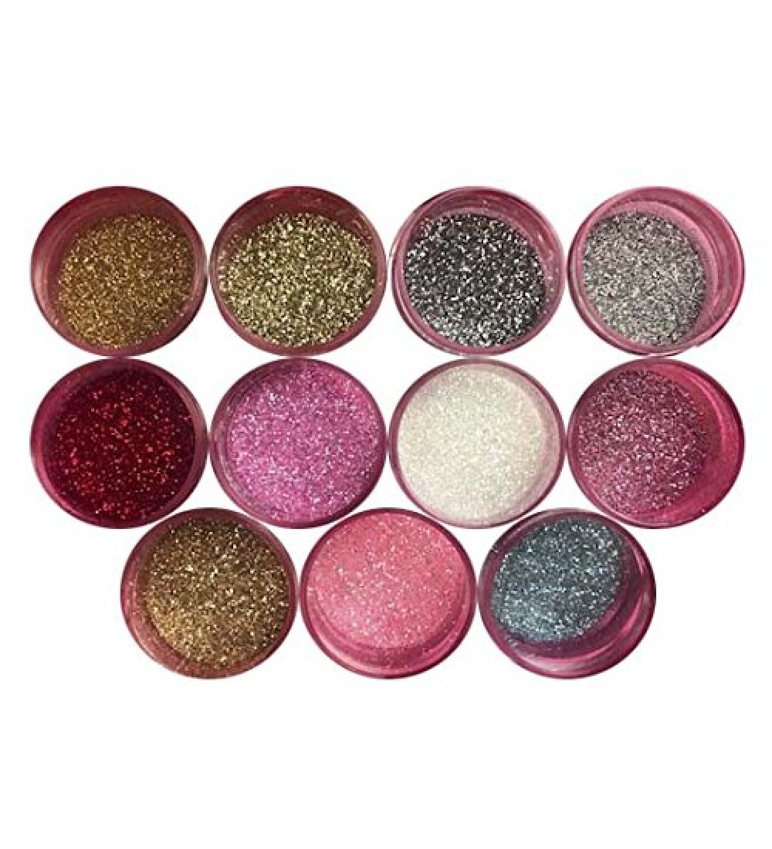 Disco Cake MULTICOLOR I SET (11 colors) 5 GRAMS EACH CONTAINER, for cakes, cupcakes, fondant, decorating, cake pops By Oh! Sweet Art