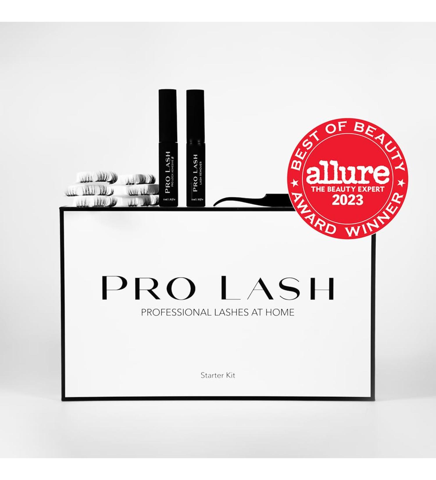 Pro Lash Starter Kit | Waterproof Long-Lasting Lashes | 3 Sets of Classic Luxe Wispy No.15 | Achieve Professional Results at Home - Buy Online on SooperMarket.com