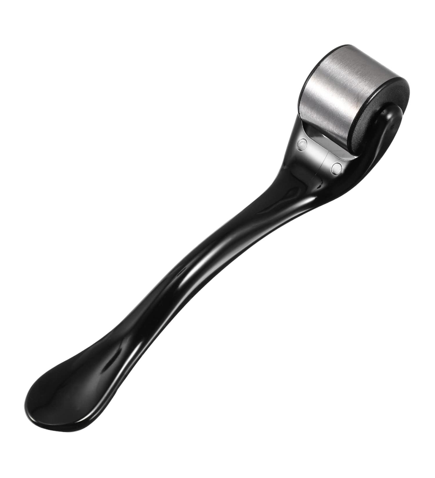 1pc Roller Massager for Muscle Relief - Handheld Ice Roller Scraping Tool - Body & Face Relaxation Accessory - 14x3cm Black - Buy Online on SooperMarket.com