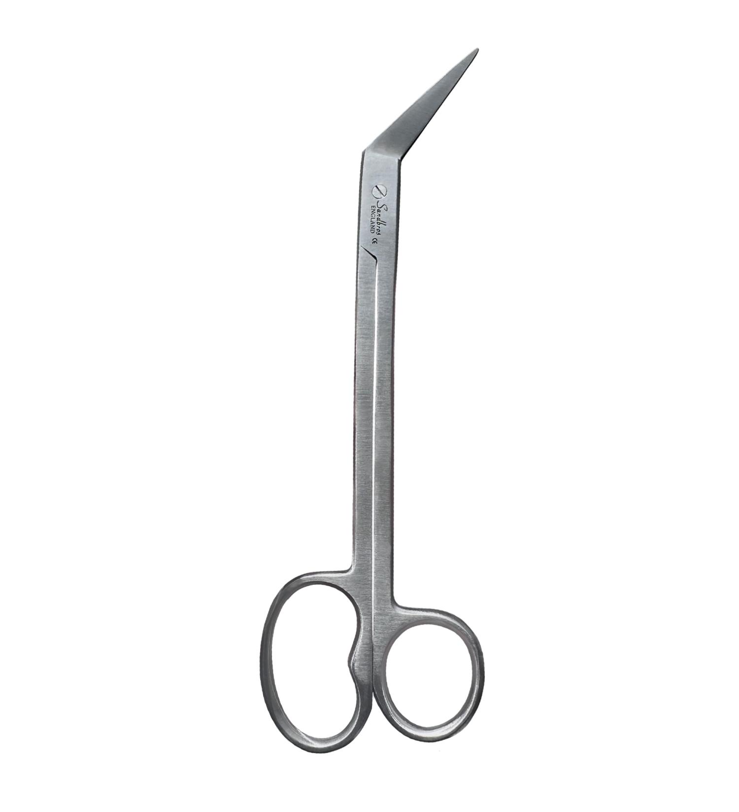 7.5 inches Toenail Cutting Long Handle Scissors with Reflected Angle Tip for max Vision 19cm Stainless Steel - Buy Online on SooperMarket.com