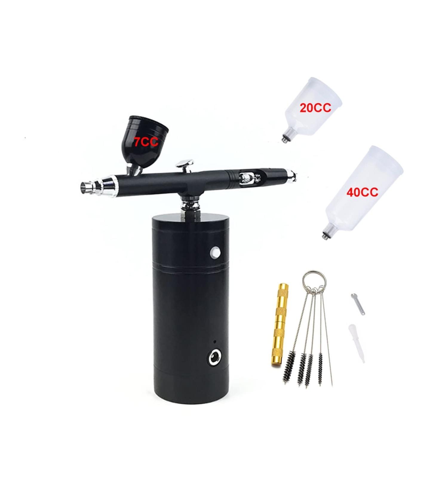Handheld Paint Sprayer Airbrush Compressor Kit Home Use Electric Spray Paint Gun Professional Dual Action Pen DIY Nail Art Design Makeup Pneumatic Tool - Buy Online on SooperMarket.com