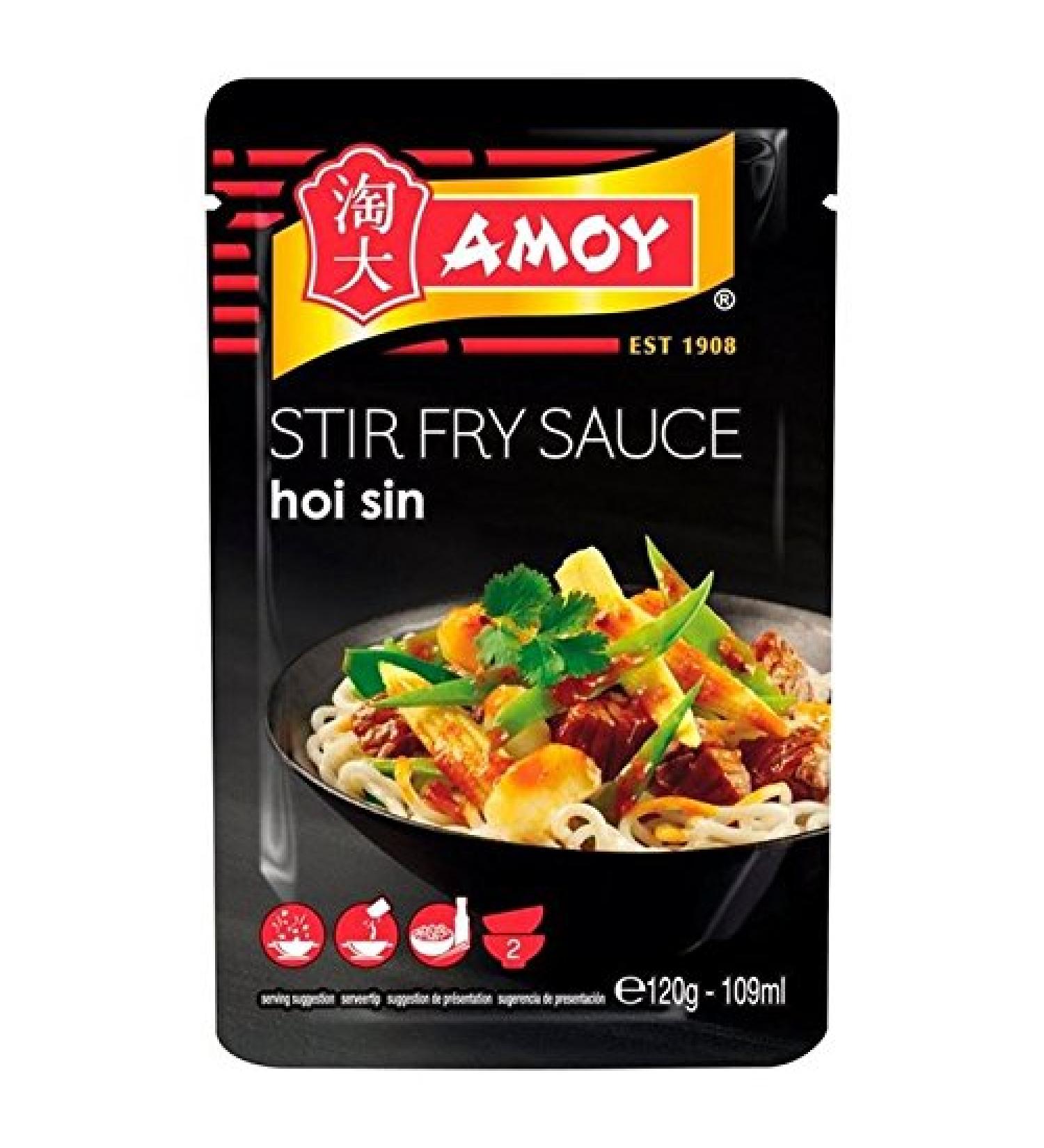 Amoy Rich Hoi Sin & Onion Sauce 120g (Pack of 2)