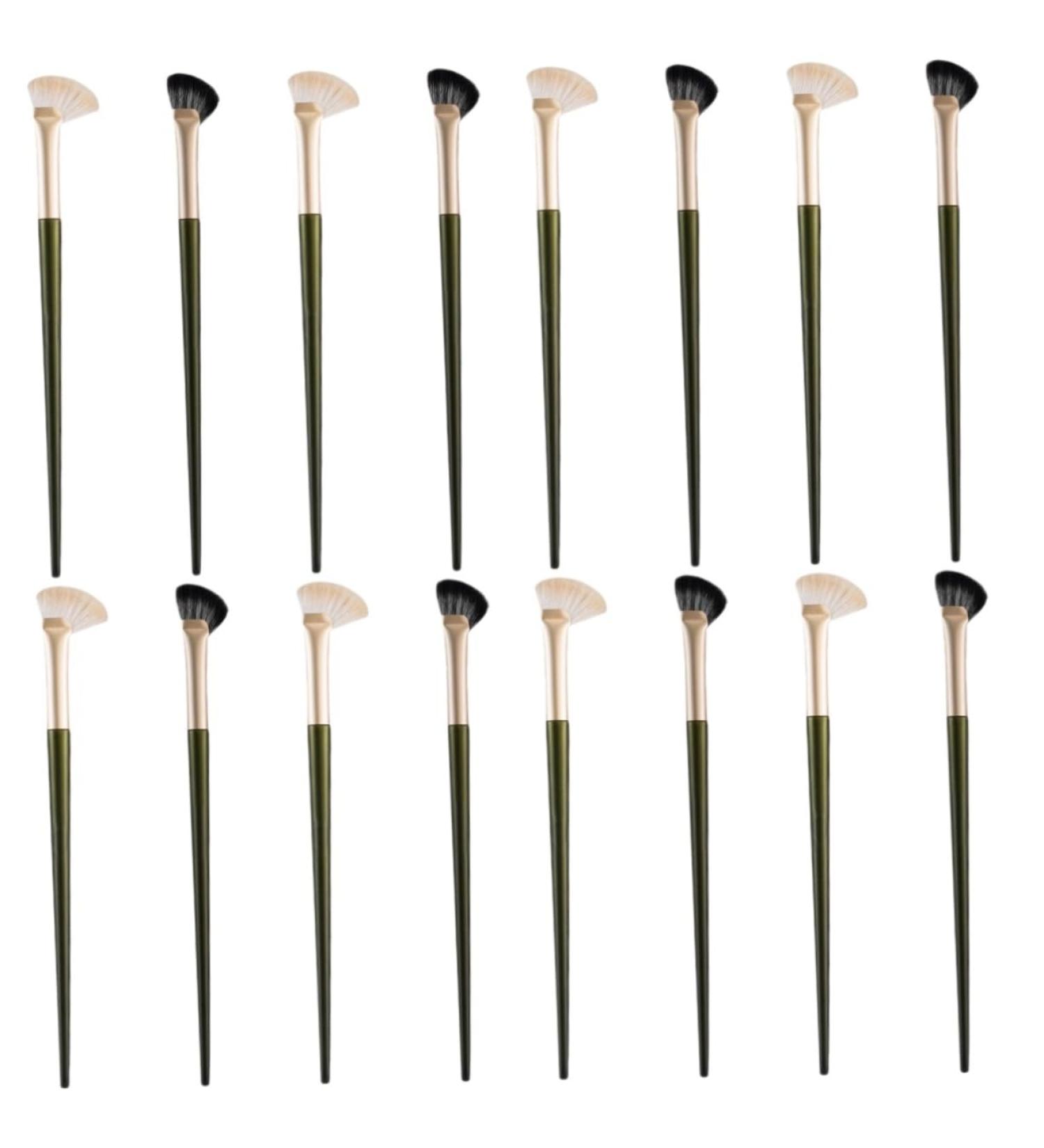 Baluue 16 Pcs Nose Shadow Brush Makeup Accessory Flat Concealer Brush Nose Makeup Brush Small Concealer Brush Angled Brush Eye Shadow Brush Contour Brush Makeup Tool Angled Cosmetic Brush - Buy Online on SooperMarket.com