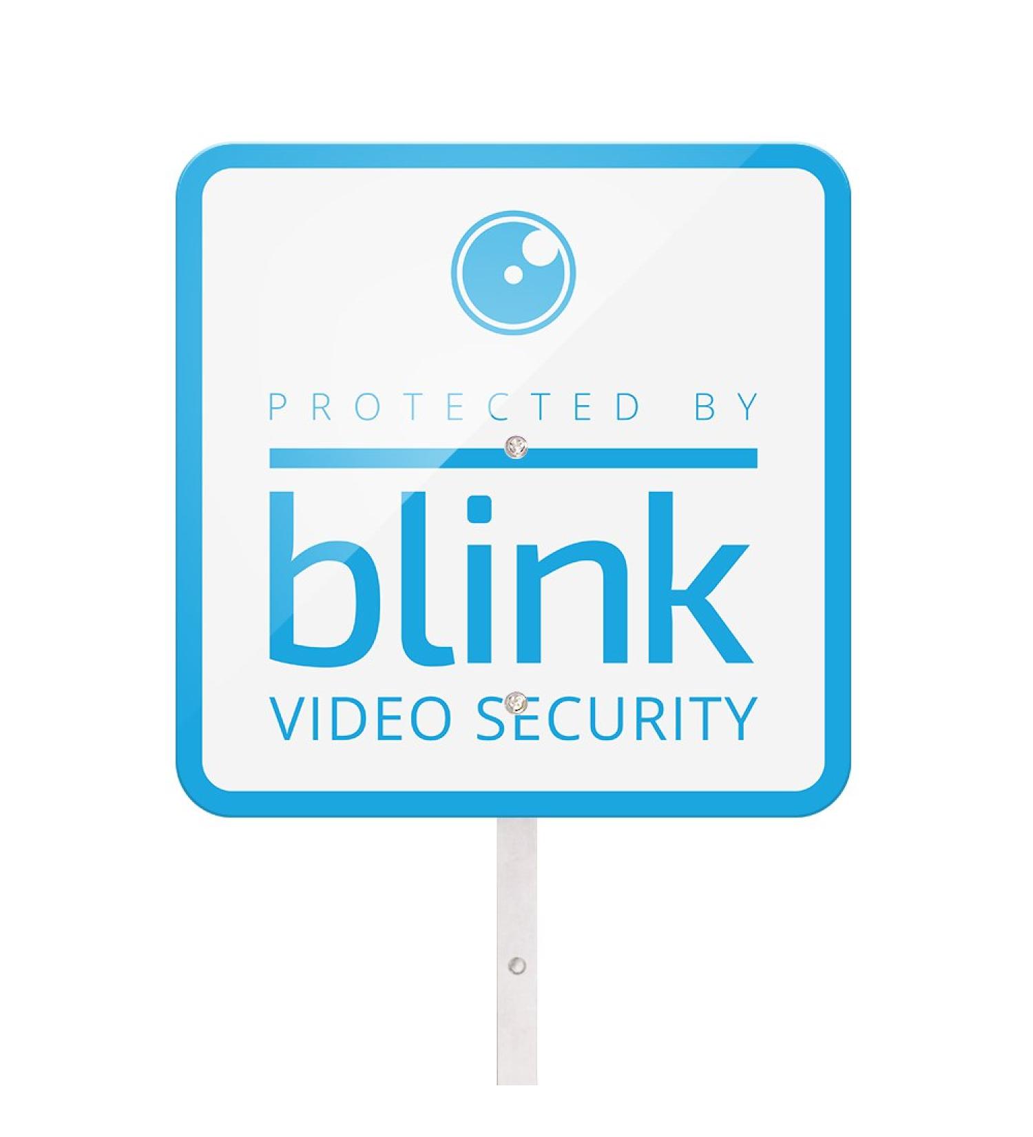 Blink Yard Sign Bundle with Two Window Decals - Increase Home Security - Buy Online on SooperMarket.com