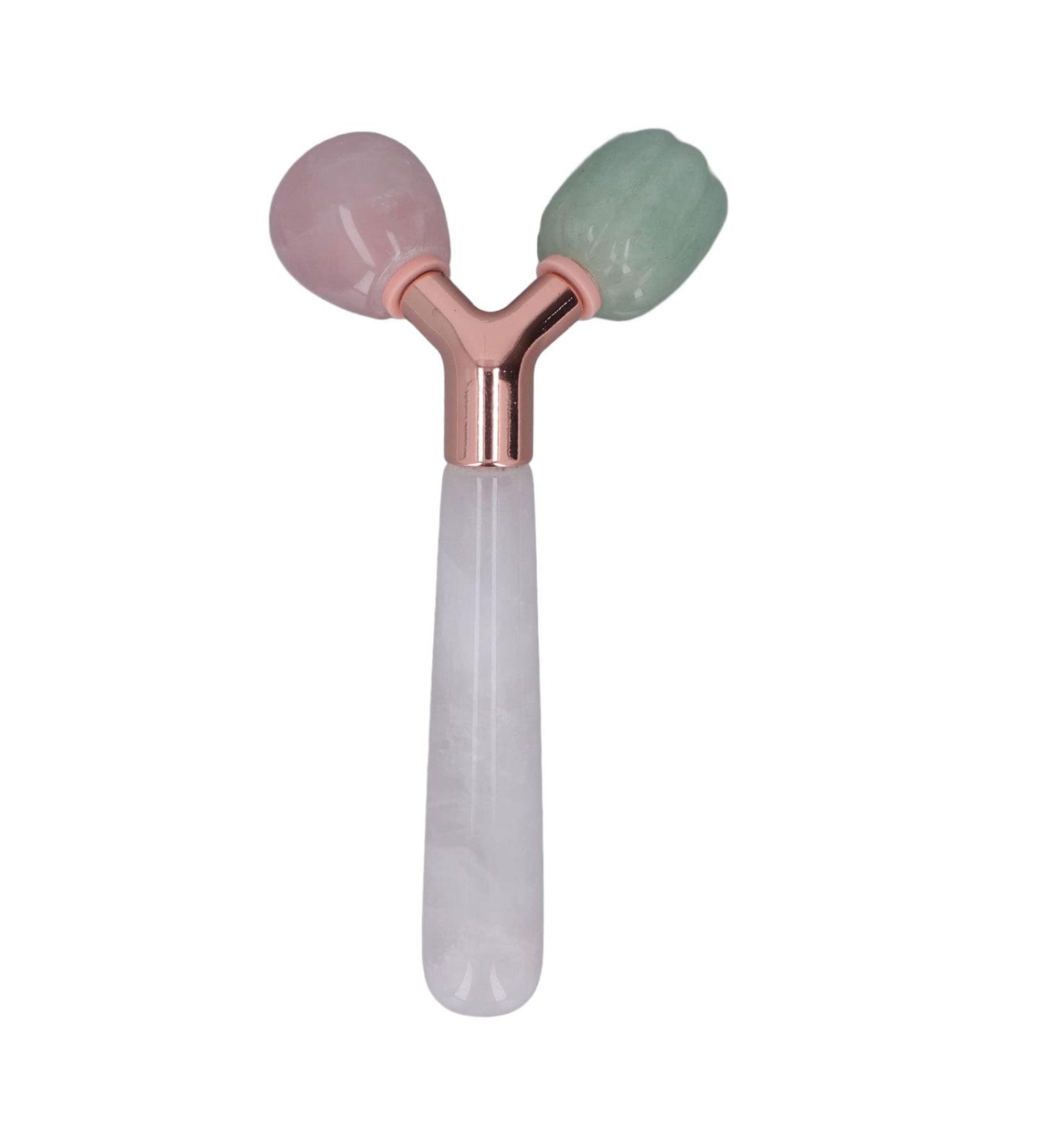 Jade Roller for Skin Tightening & Puffiness Reduction | Premium Facial Massager & Sculpting Tool for Face Eyes & Neck - Buy Online on SooperMarket.com